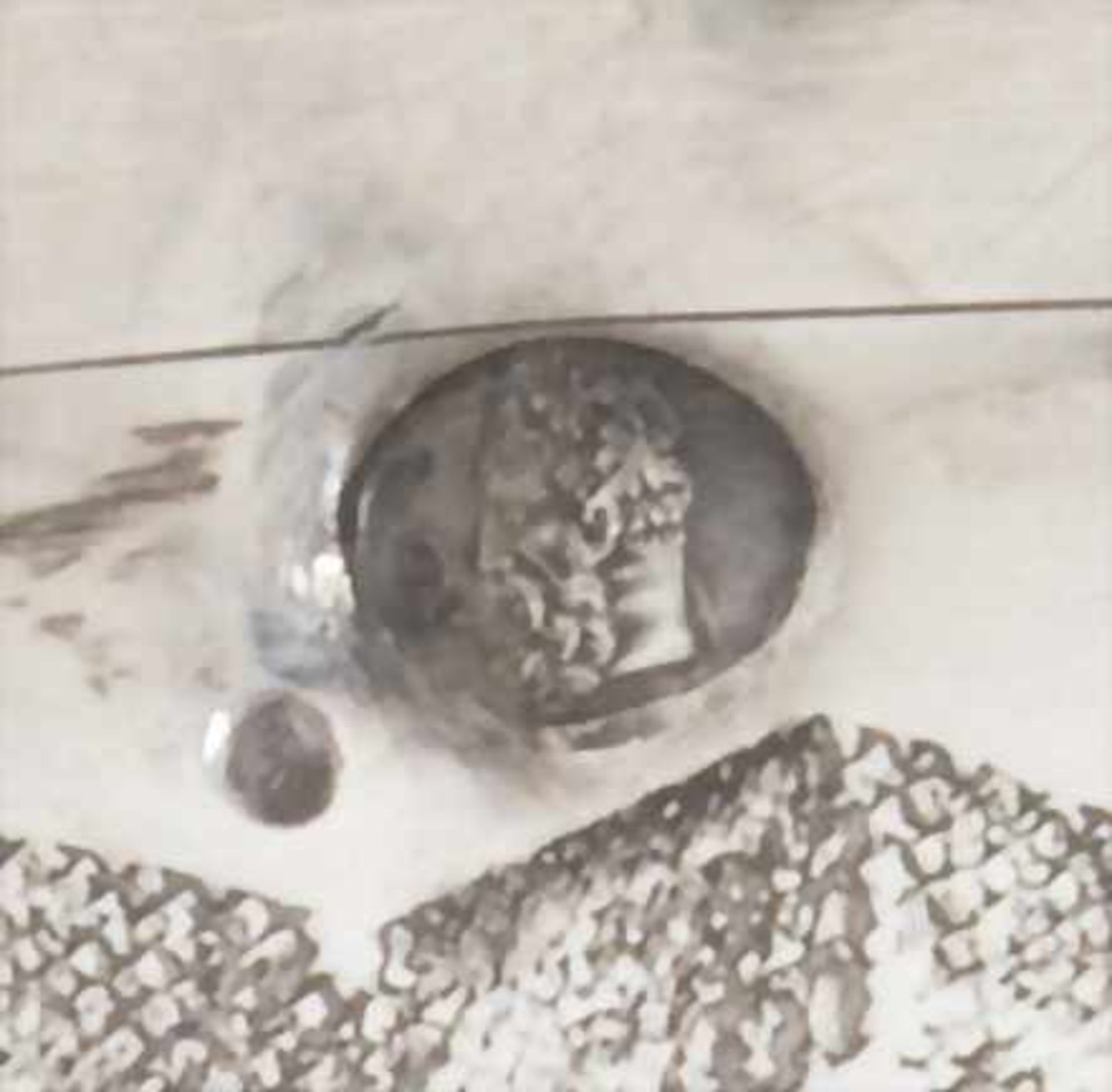 Glockenbecher / A bell shaped silver beaker, Troyes, 1819-1839Material: 950er Silber, umlaufend - Image 7 of 8