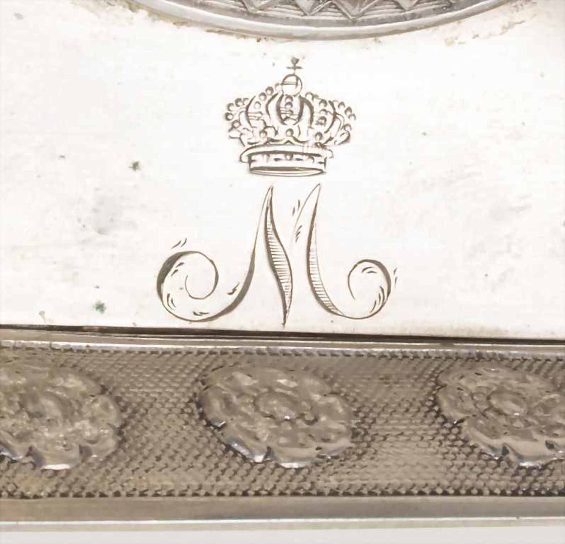 Schreibset aus dem Besitz von Marie Königin von Hannover (1818-1907) / A silver writing set owned by - Image 8 of 10