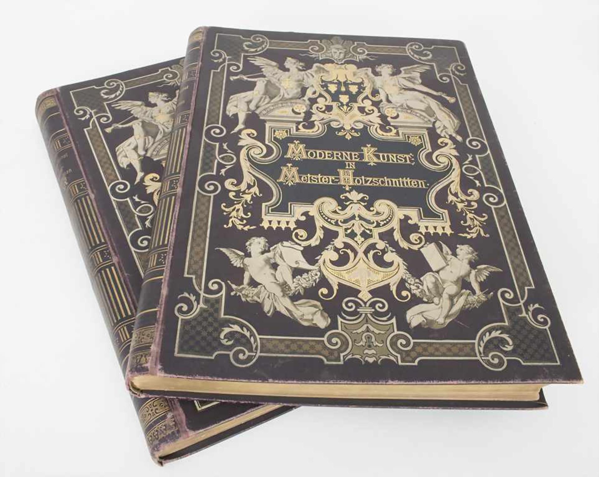 2 Bände 'Moderne Kunst in Meister-Holzschnitten'Bestehend aus den Bänden XIII und XIVTitel: Nach