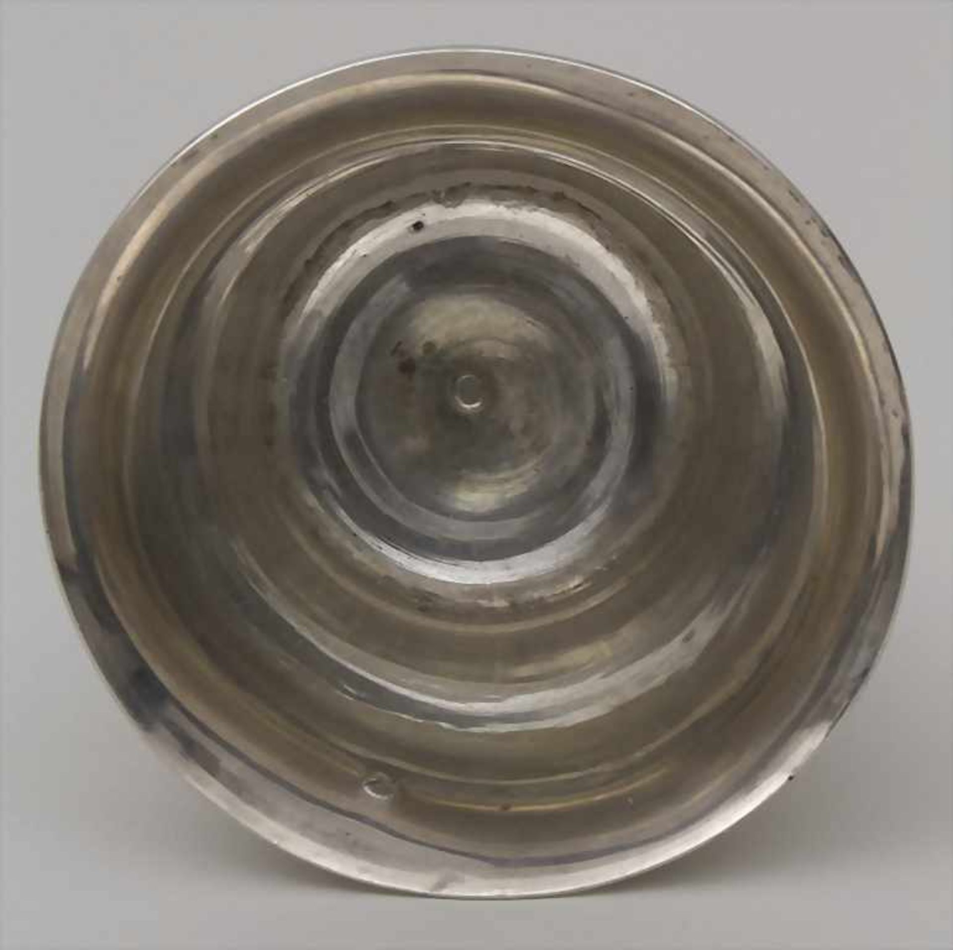 Glockenbecher / A bell shaped silver beaker, Troyes, 1819-1839Material: 950er Silber, umlaufend - Image 3 of 8