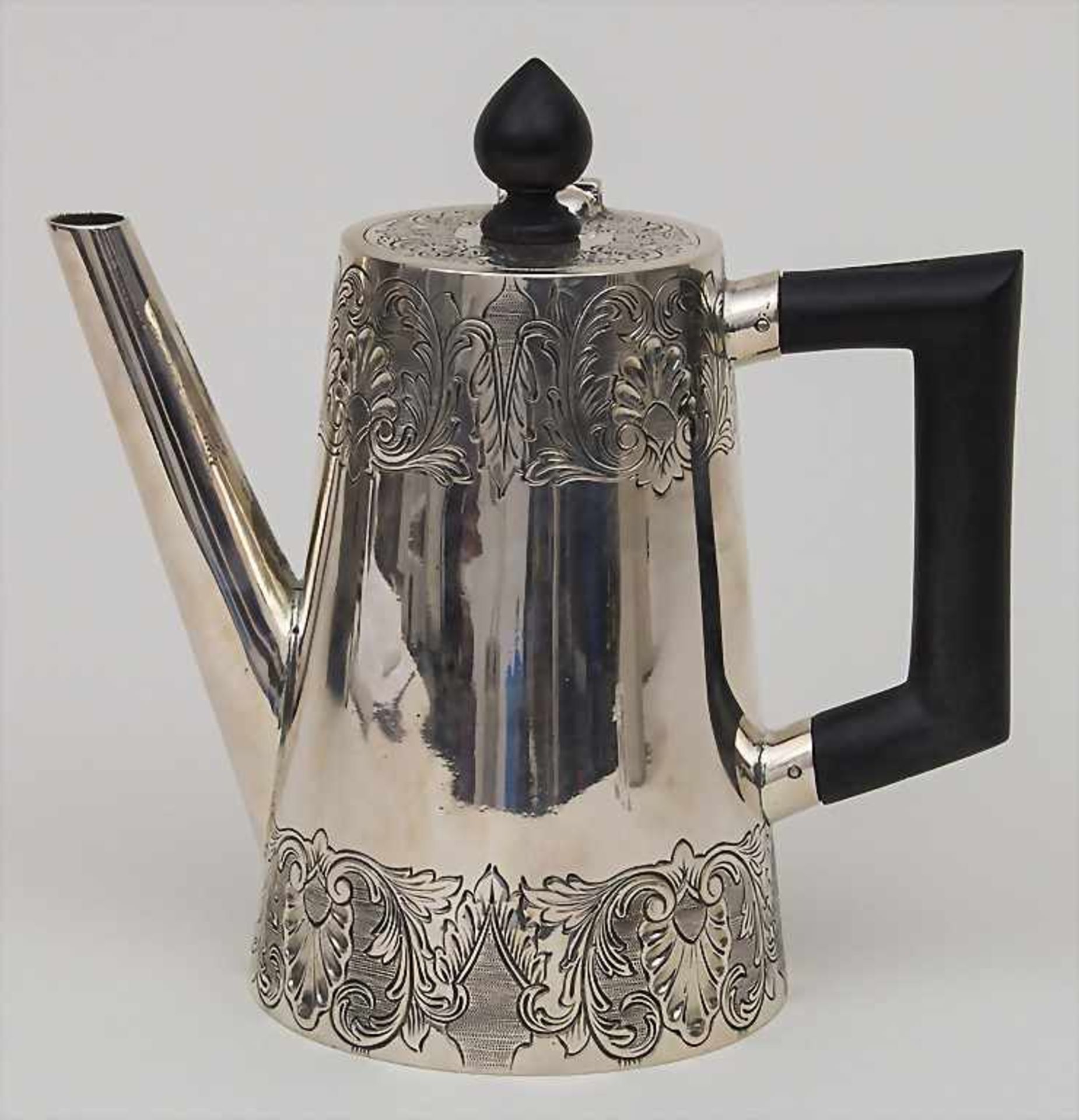 Mokkakanne / A mocha pot, Josef Carl Ritter von Klinkosch, Wien/Vienna, um 1880Material: Silber,