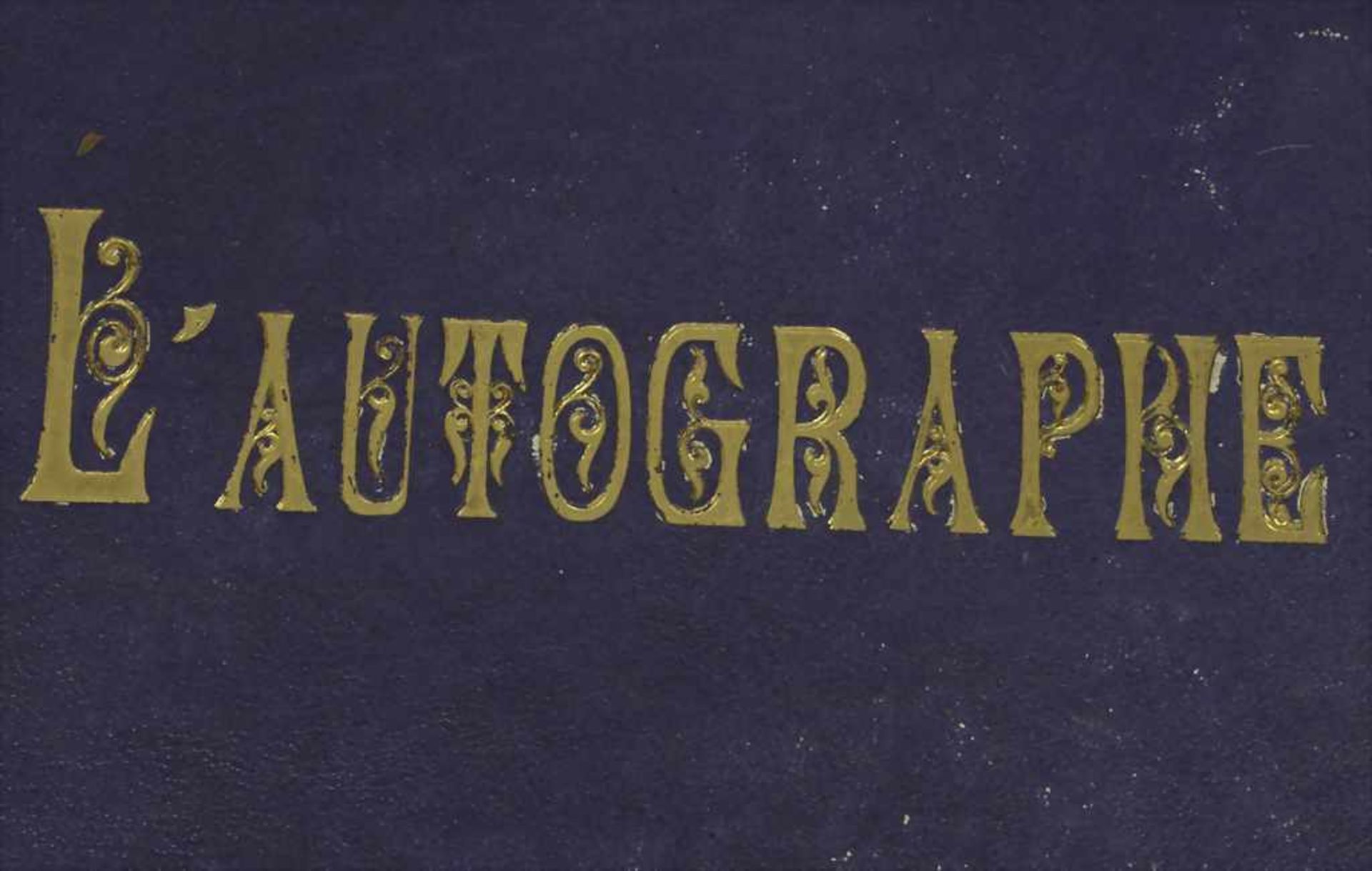 'L'Autographe', Paris, 1864/1865Untertitel: L'autographe aux salons de 1864 et de 1865,Umfang: 103