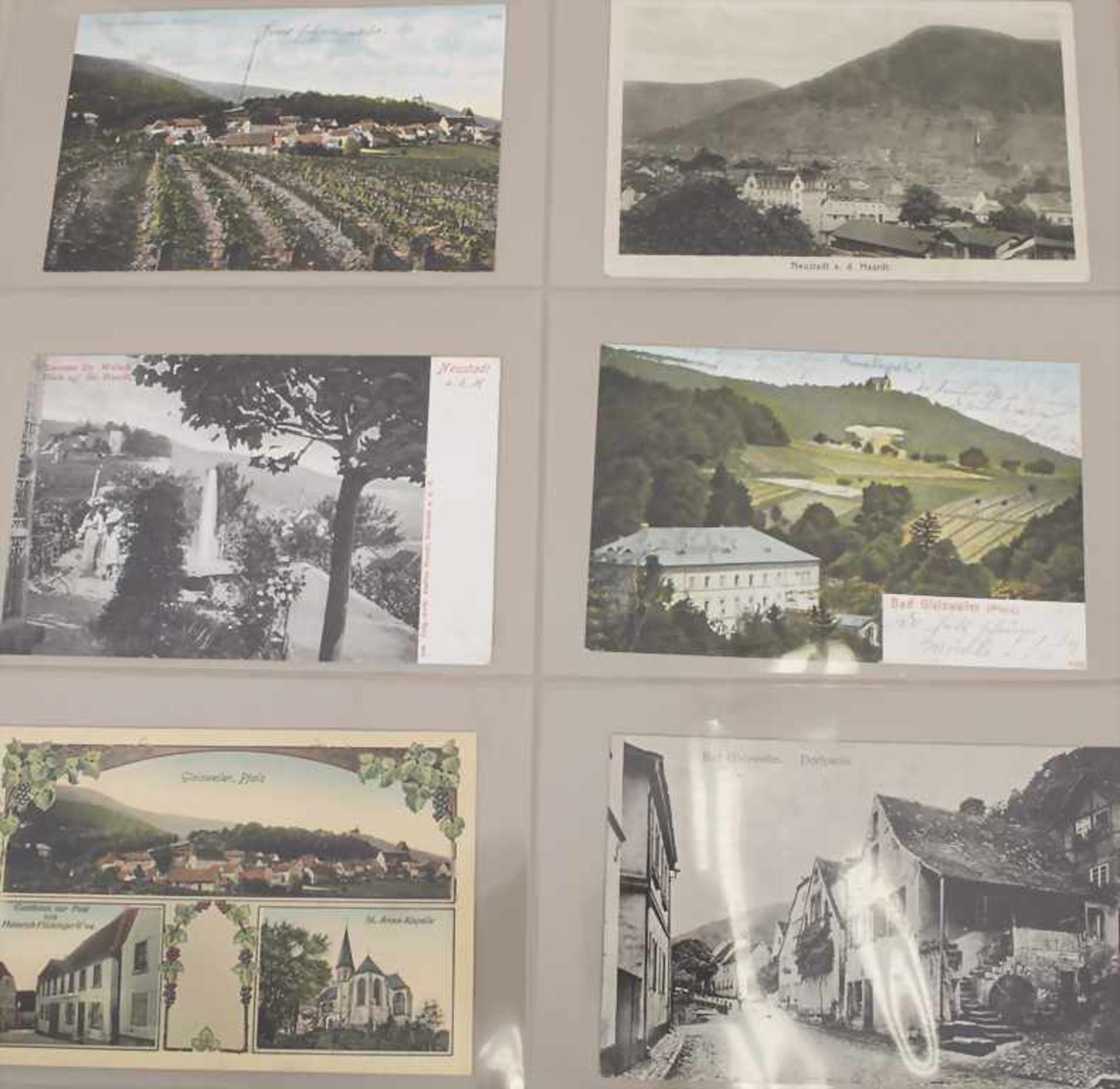 Sammlung Ansichtskarten Bodensee und Pfalz / A collection of postcards Lake Constance and - Bild 11 aus 12