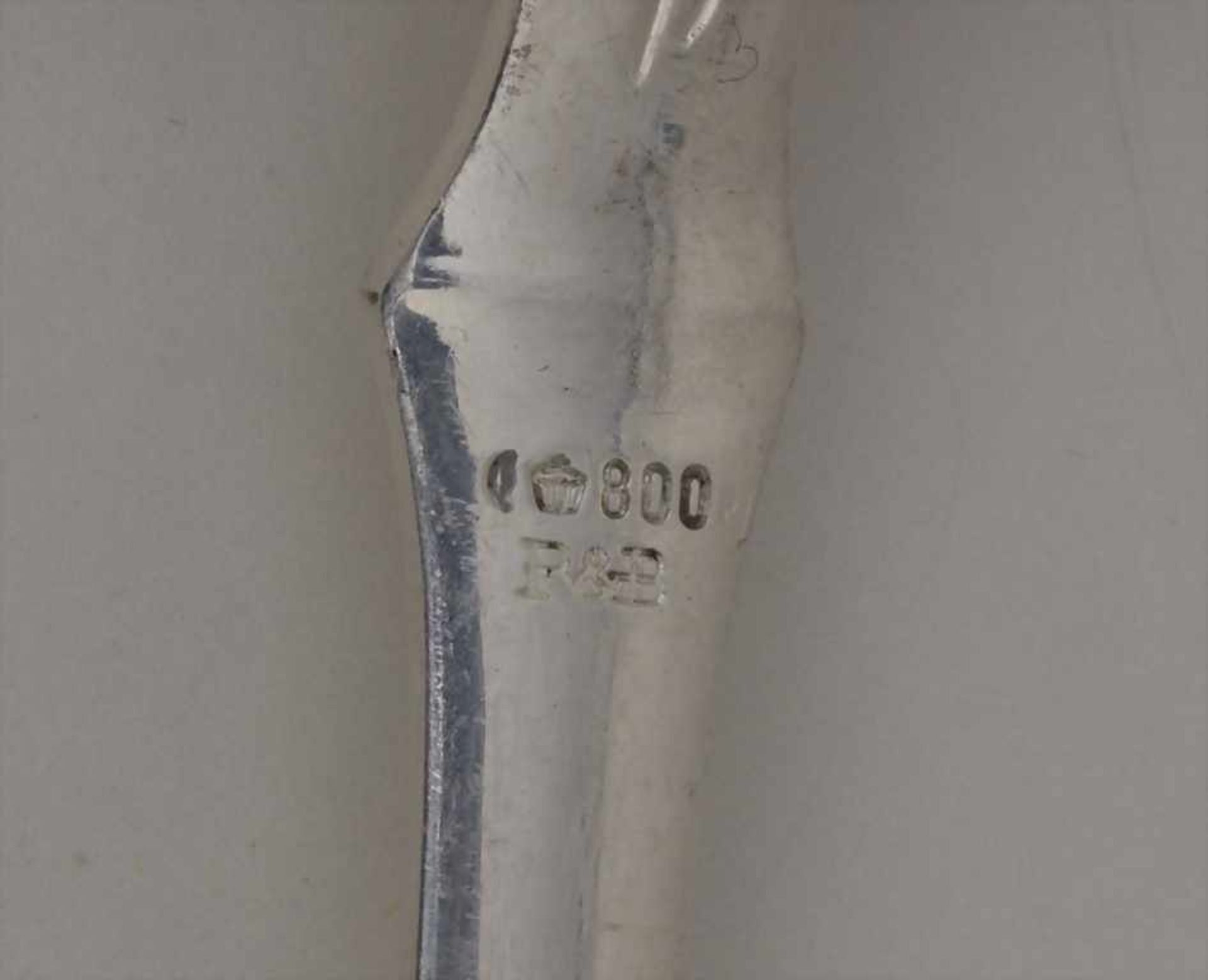 Zusatzteile / Additional silver cutlery, Robbe & Berking, Flensburg, 20. Jh.Set bestehend aus: 6 - Image 6 of 9
