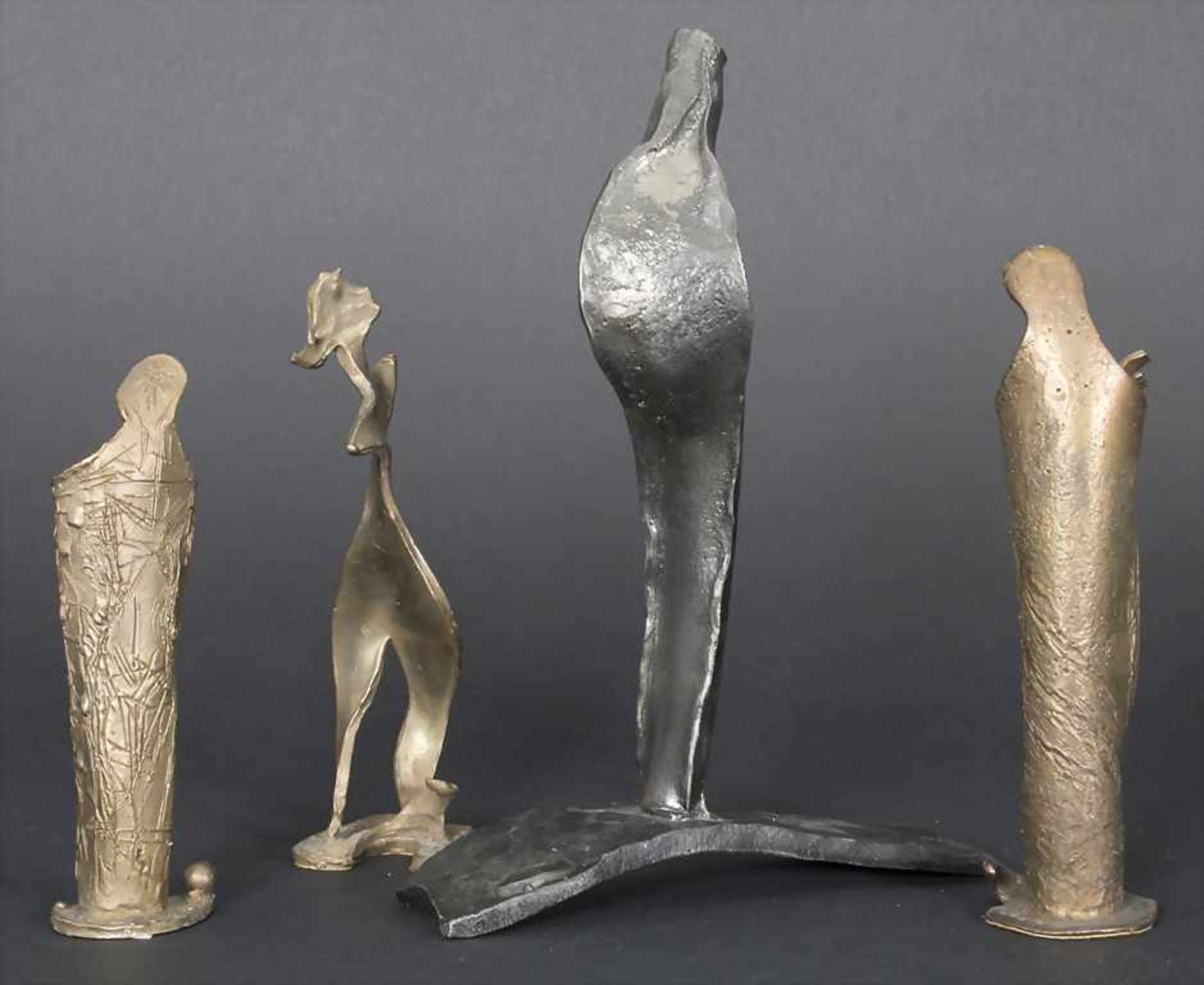 Hardy Schneider-Sato (1919-2002), 4 Bronzefiguren / A set of 4 bronze figuresTechnik: Bronze / - Bild 2 aus 5