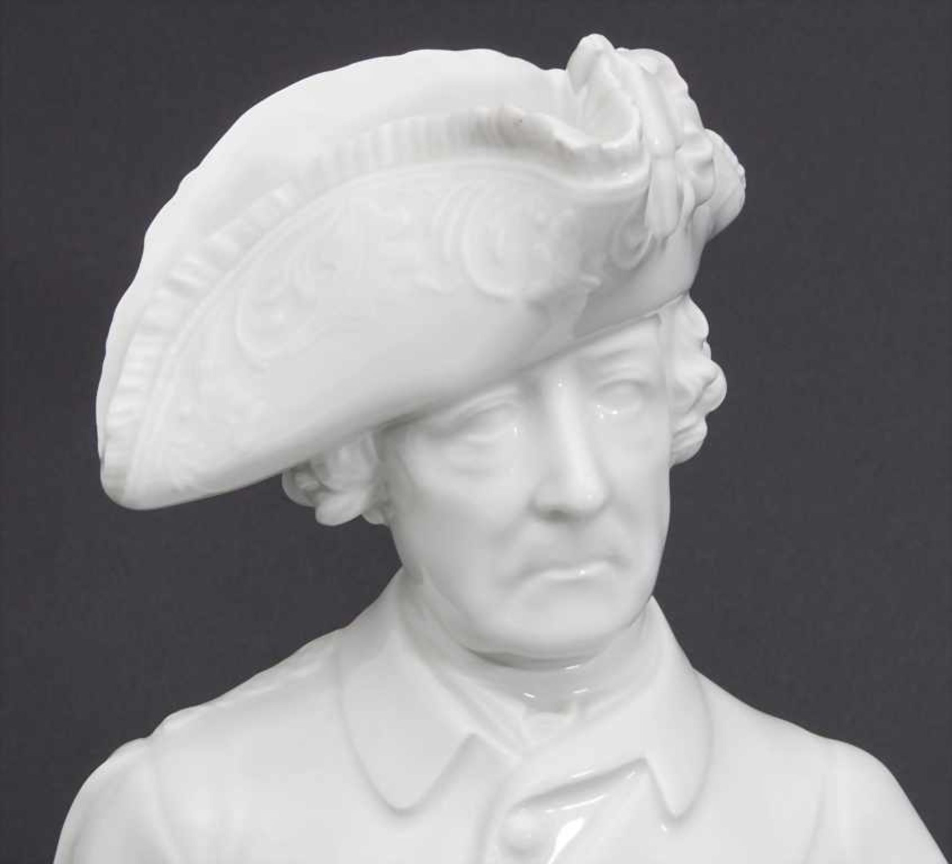 Büste 'Alter Fritz' / A bust of 'The old Fritz', Altwasser, Carl Tielsch, 20. Jh.Material: - Bild 6 aus 9