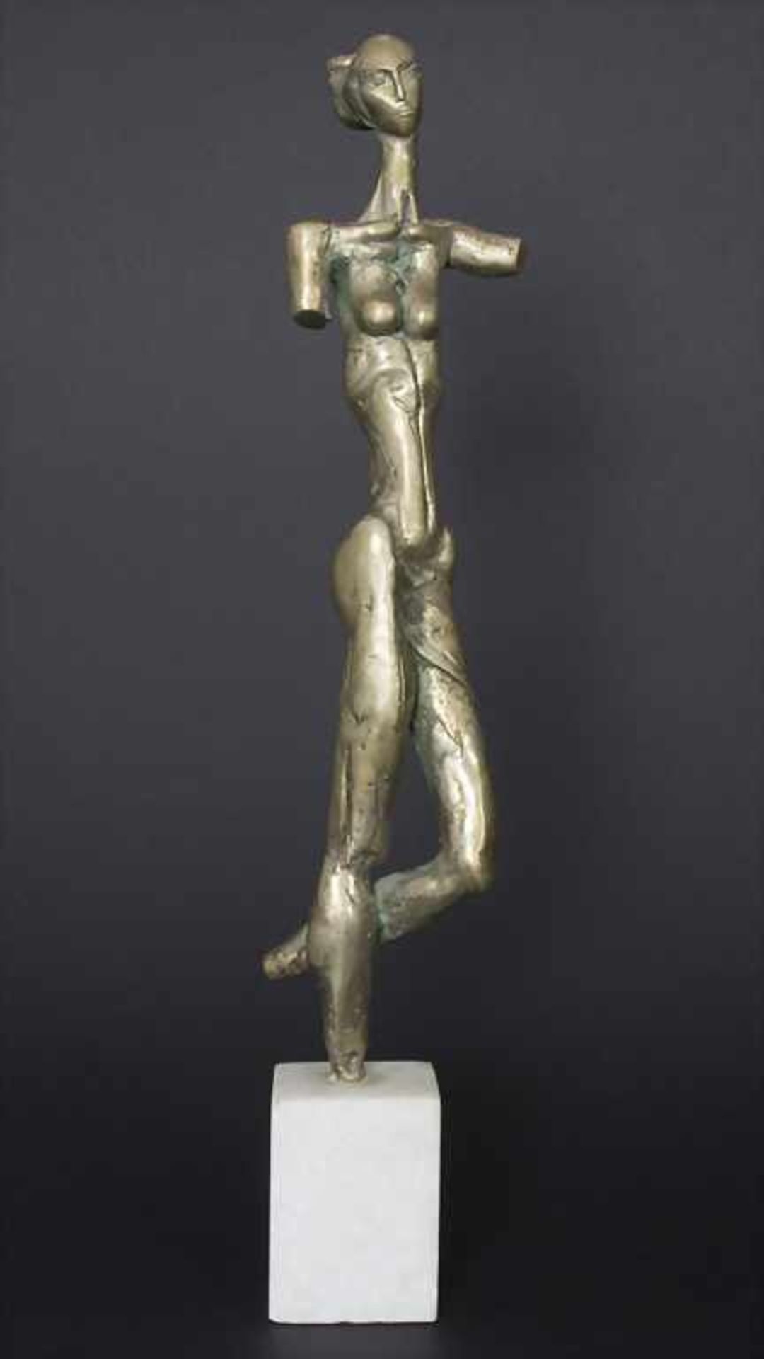 Emil Mirchev (*1950) (Zuschreibung / Attributed), Bronzefigur 'Weiblicher Akt' / A bronze figure '