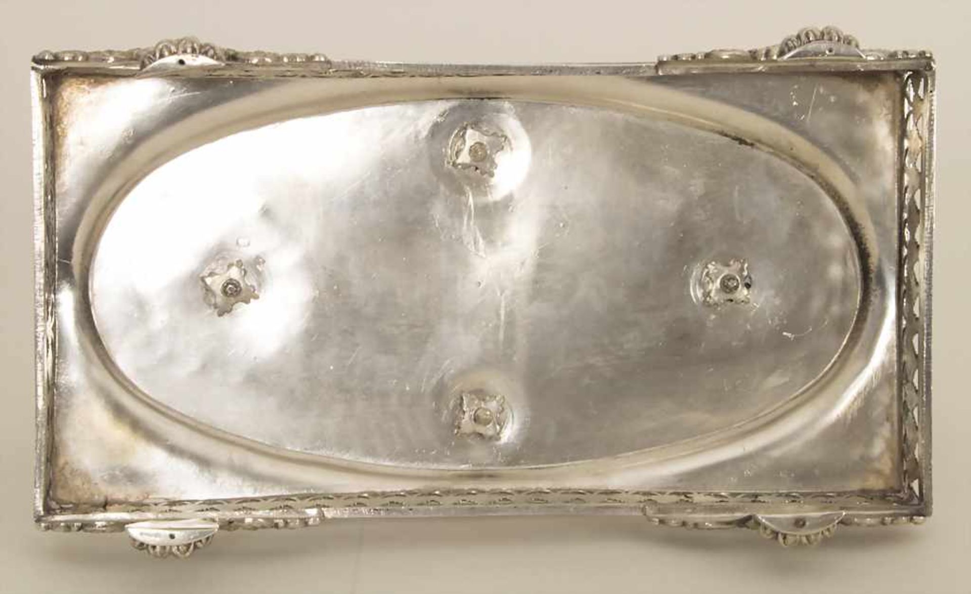 Empire Flaschenhalter / An Empire silver Menage, Jean Pierre Bibron, Paris, um 1820Material: - Image 3 of 11