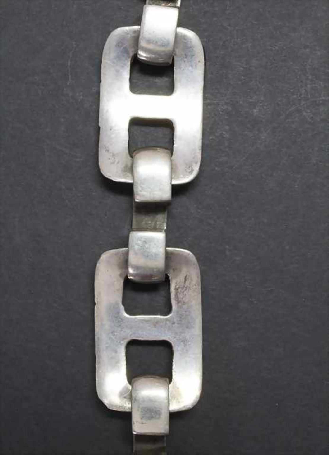 Designer Armband / A braclet,Material: Silber 900/000Marken: Garantiemarke, Musterschutz (BREV. - Bild 3 aus 3