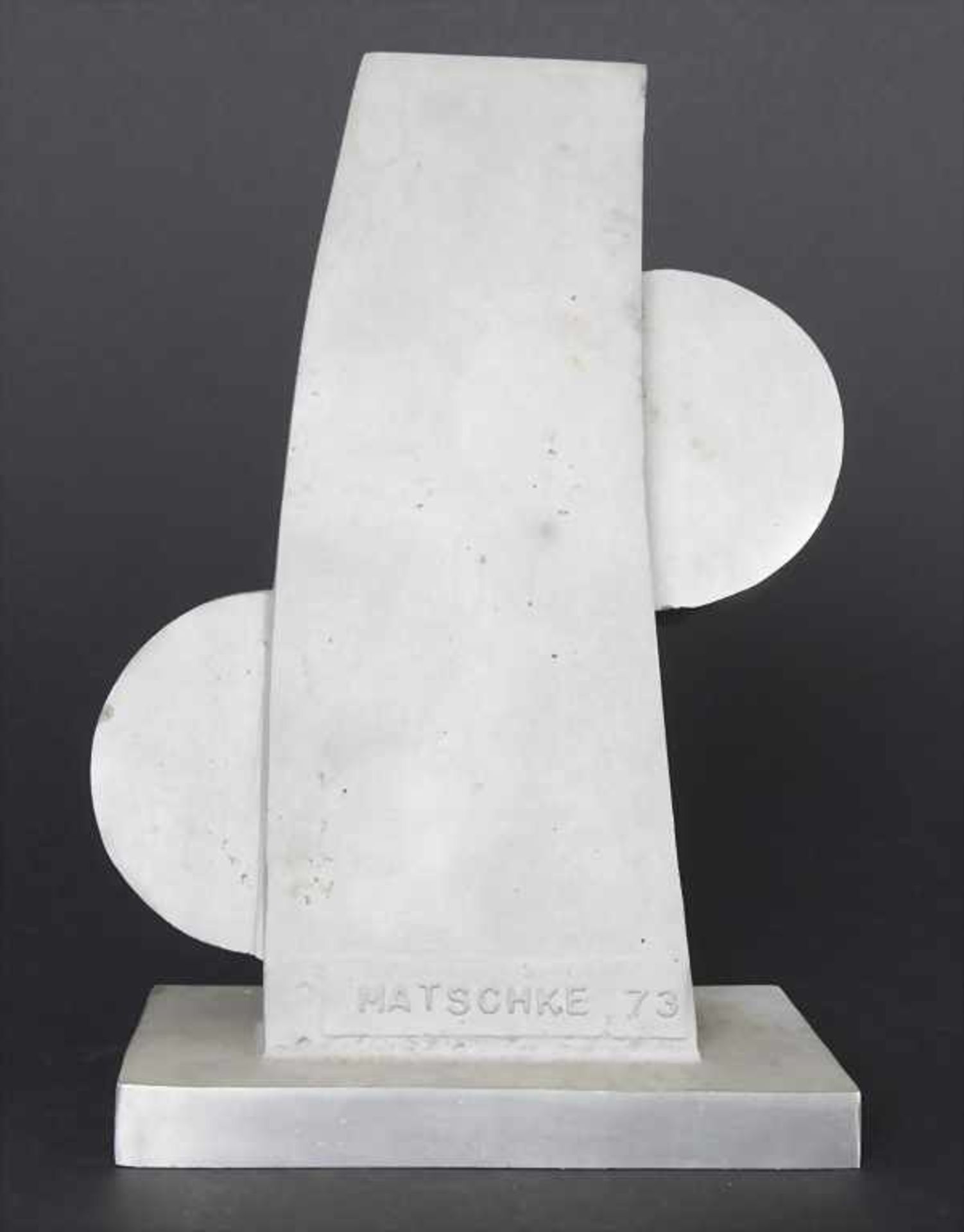 Martin Matschke (*1932), 'Abstrakte Skulptur' / 'An abstract figure'Technik: Edelstahl auf - Image 2 of 6