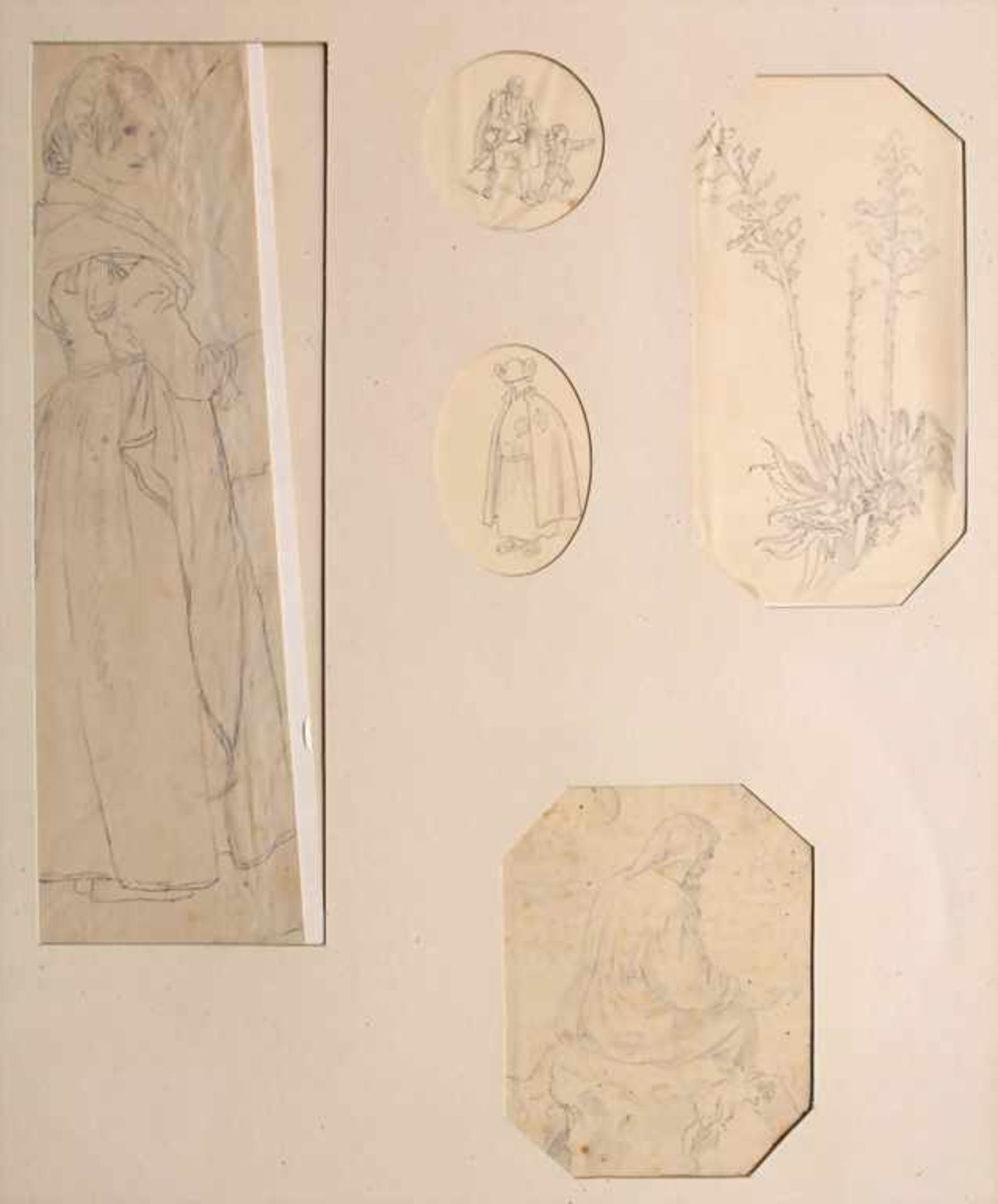 Ludwig Richter (1803-1884) (Zuschreibung / Attributed), Sammlung Zeichnungen / A collection of - Bild 2 aus 2