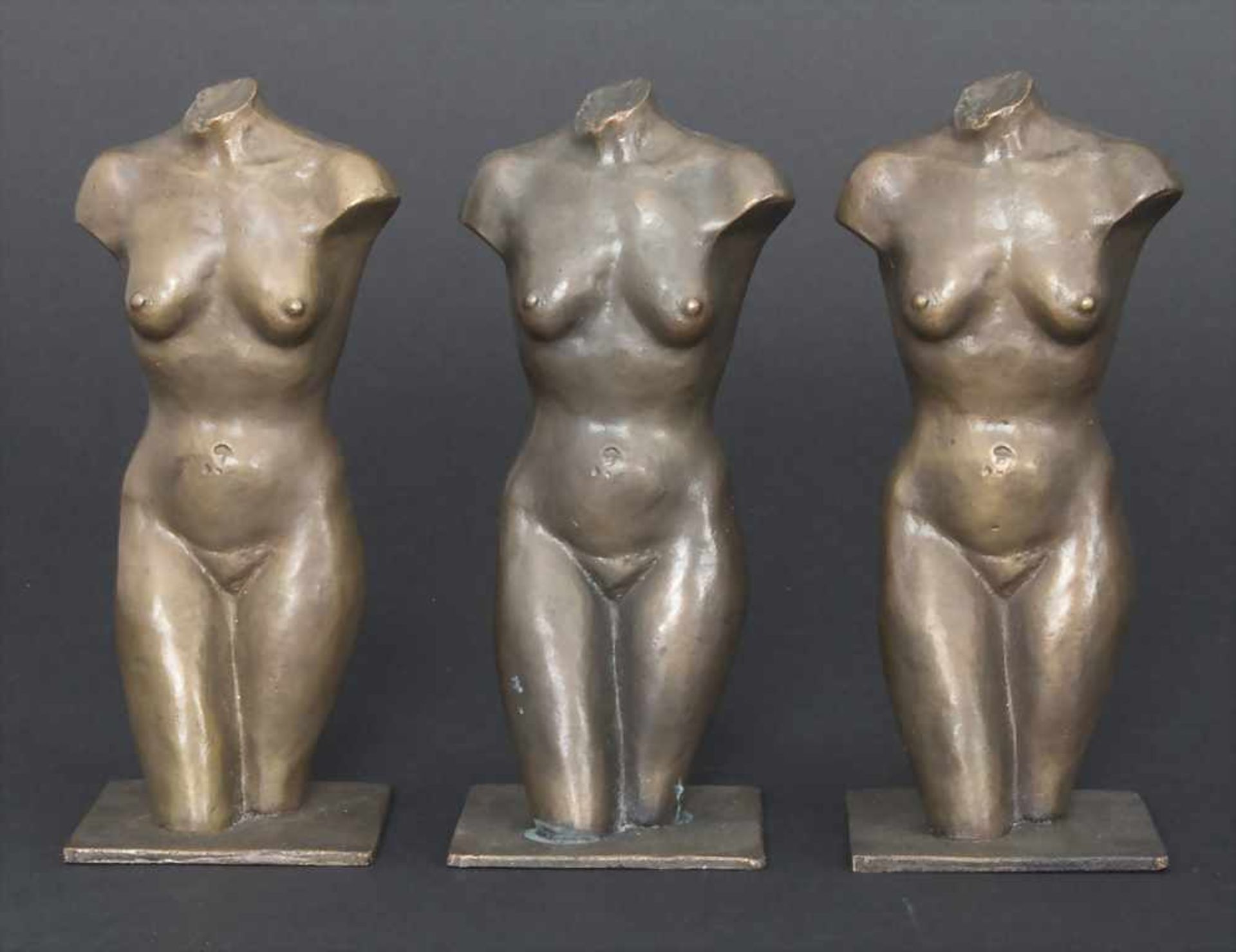 Arnswald (tätig 1930er Jahre), Konvolut 3 weiblicher Akte / A set of 3 female nudesTechnik: