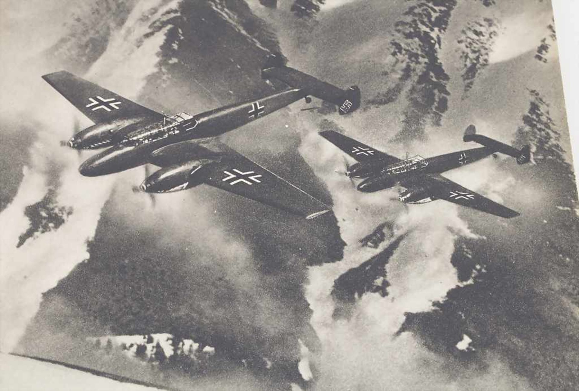 Luftwaffen-Kalender 'Der Adler' / Air Force Calendar, Drittes ReichMaterial: 2 bebilderte - Bild 2 aus 10