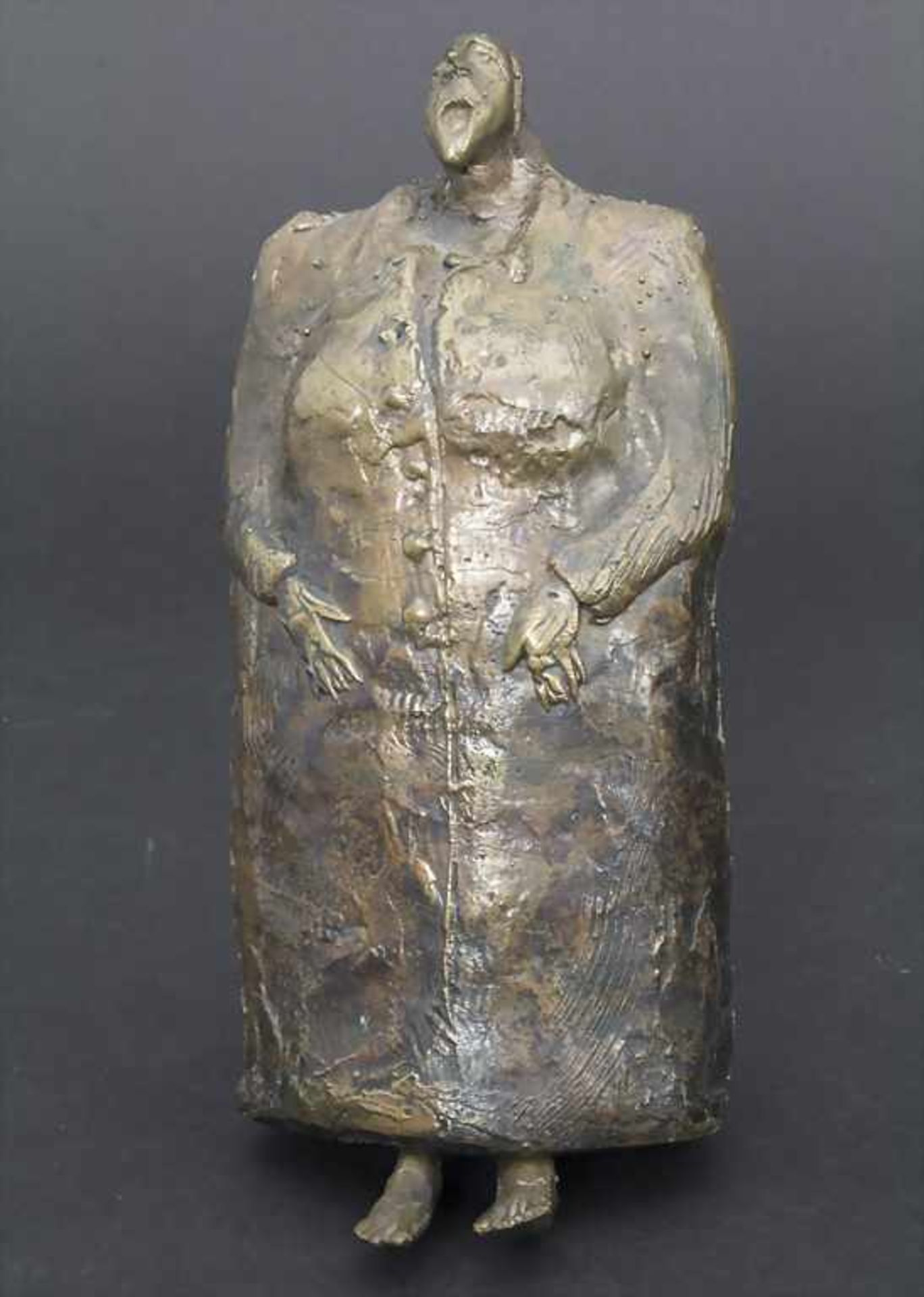 Künstler des 20. Jh. (wohl Bulgarien), 'Figurenglocke' / 'A figural bell'Technik: Bronze,