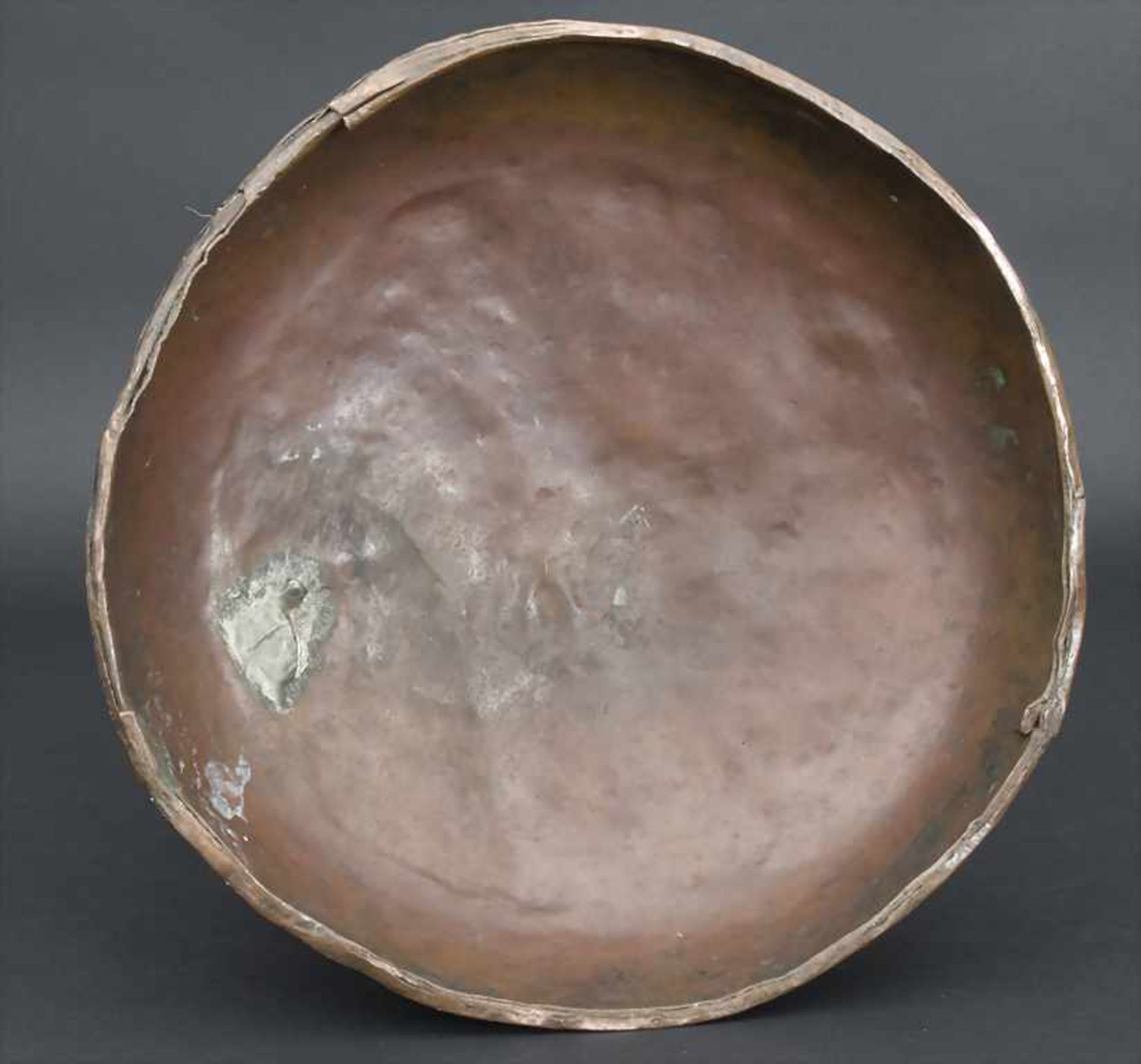 Kupferkanne mit Hirschrelief / A copper pot with relief, deutsch, 18. Jh.Material: Kupfer, - Bild 7 aus 9