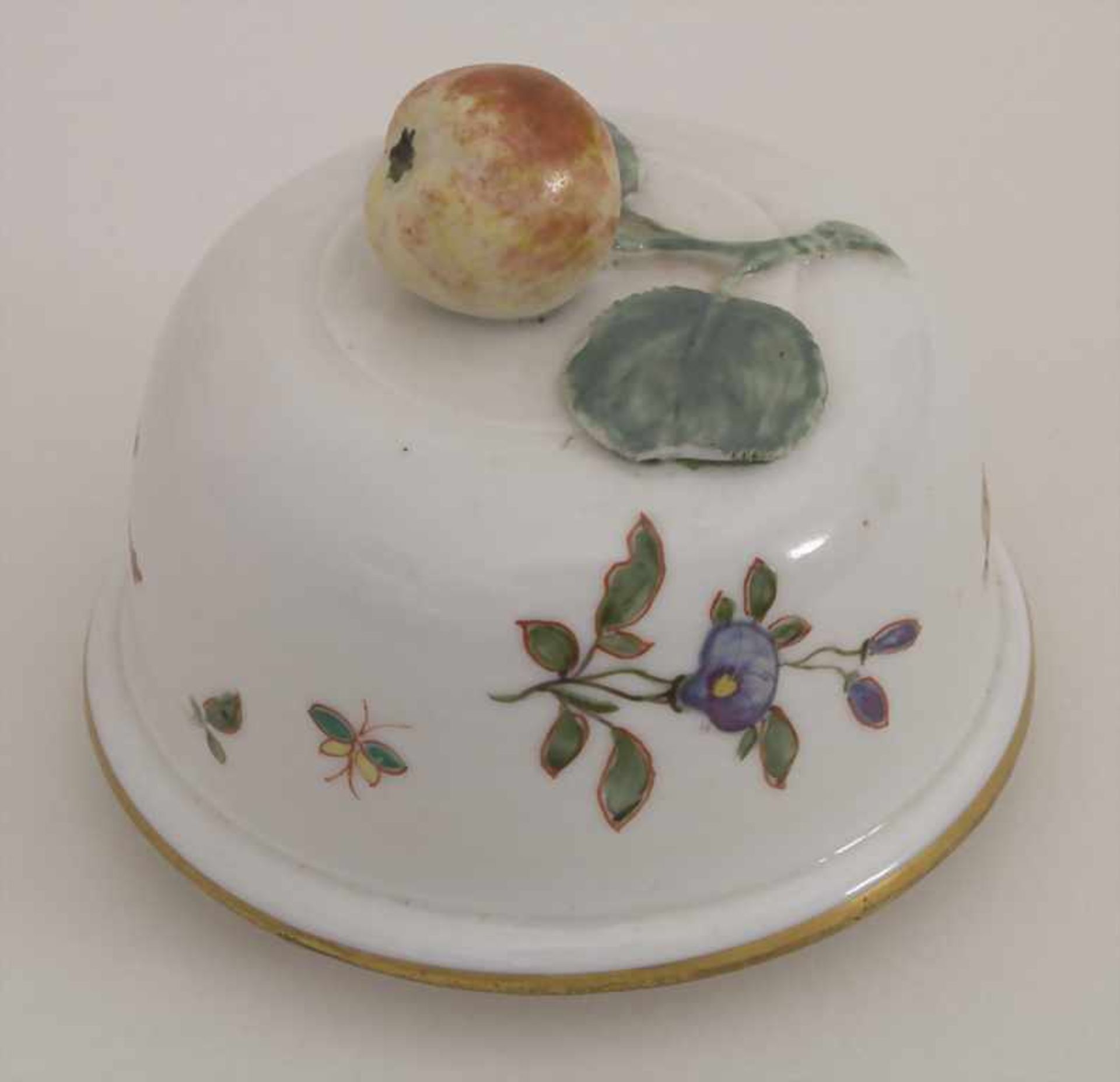 Kanne / A pot, Frankenthal, um 1755Material: Porzellan, polychrom bemalt, glasiert,Marke: - Bild 10 aus 10