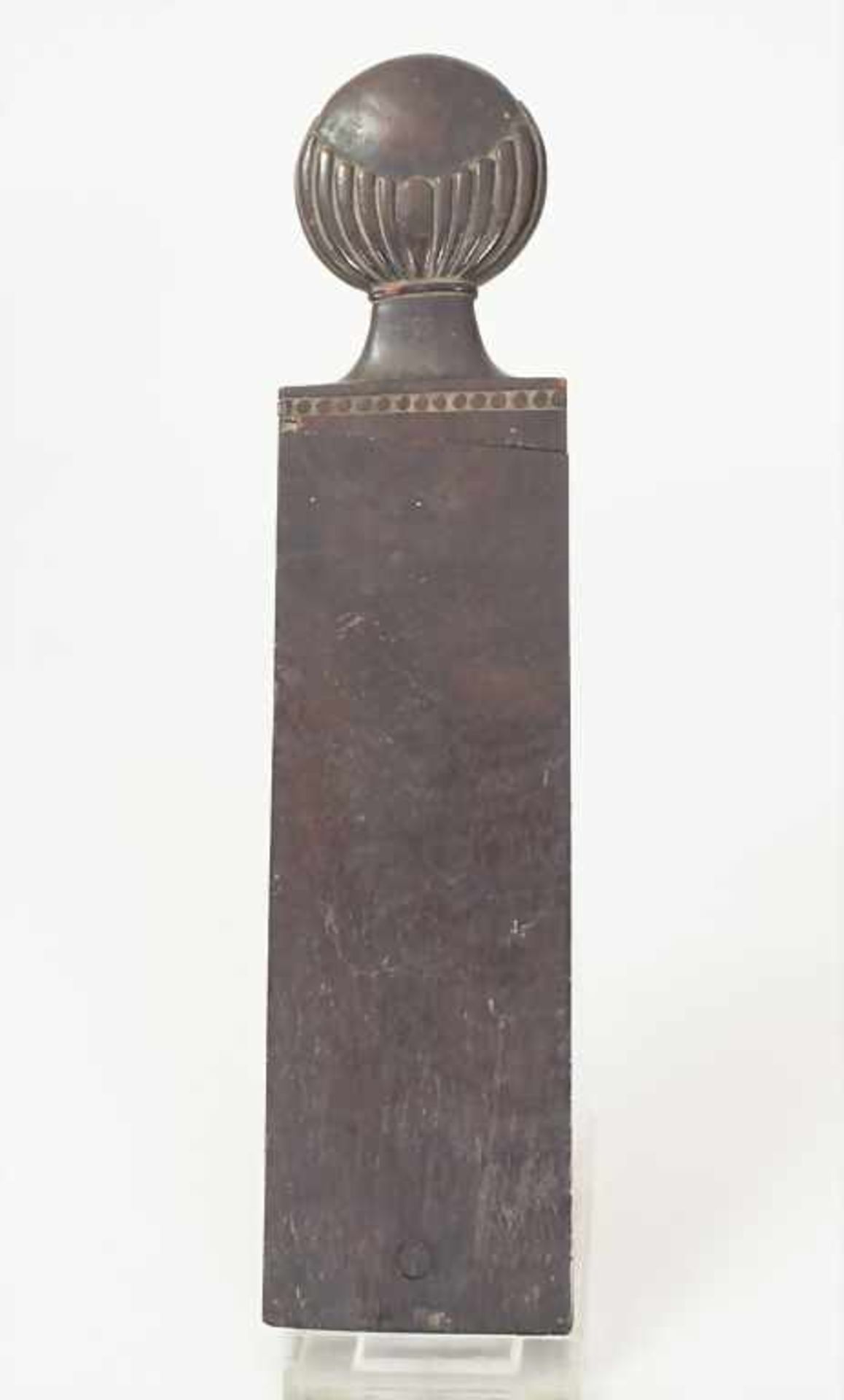 Empire Griffelkasten für Schreibutensilien / A wooden Empire pencase, Frankreich, um 1800Material: - Bild 2 aus 3