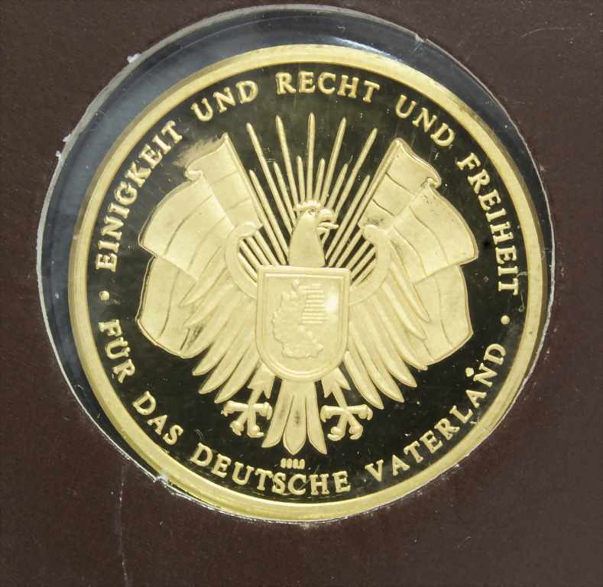 Gold- und Silbermedaille 'Fall der Berliner Mauer' / Gold and silver medal 'Fall of the Berlin - Bild 2 aus 7