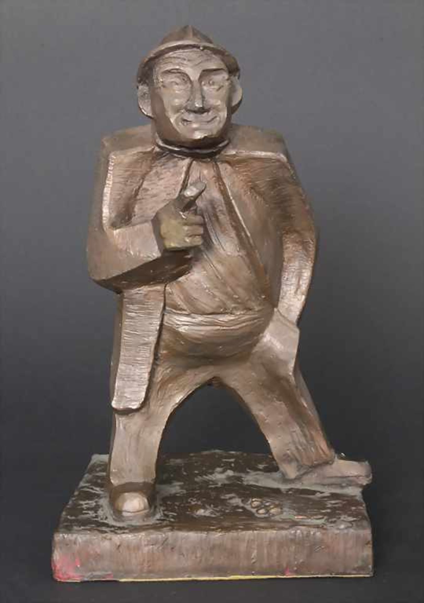 Hardy Schneider-Sato (1919-2002), Figur 'Dolenaze-Ettlingen'Technik: Bronze, patiniert, Signatur: