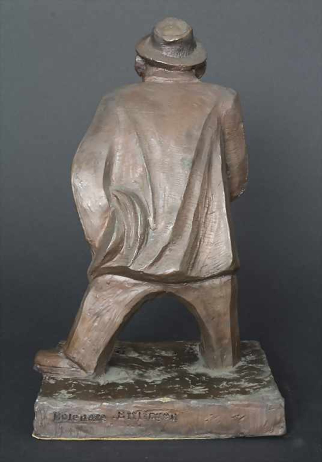 Hardy Schneider-Sato (1919-2002), Figur 'Dolenaze-Ettlingen'Technik: Bronze, patiniert, Signatur: - Image 3 of 7