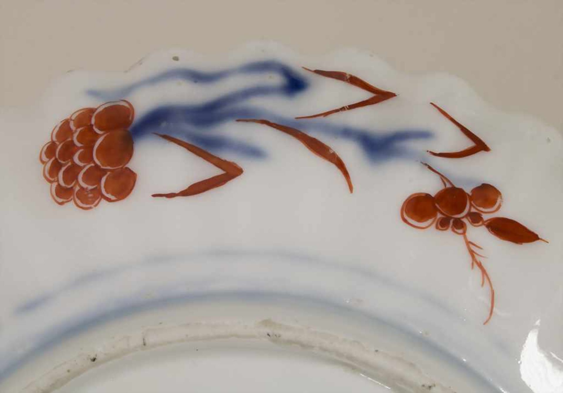 Koppchen mit Unterschale / A cup and saucer, Meissen, um 1735Material: Porzellan, polychrom - Bild 7 aus 12