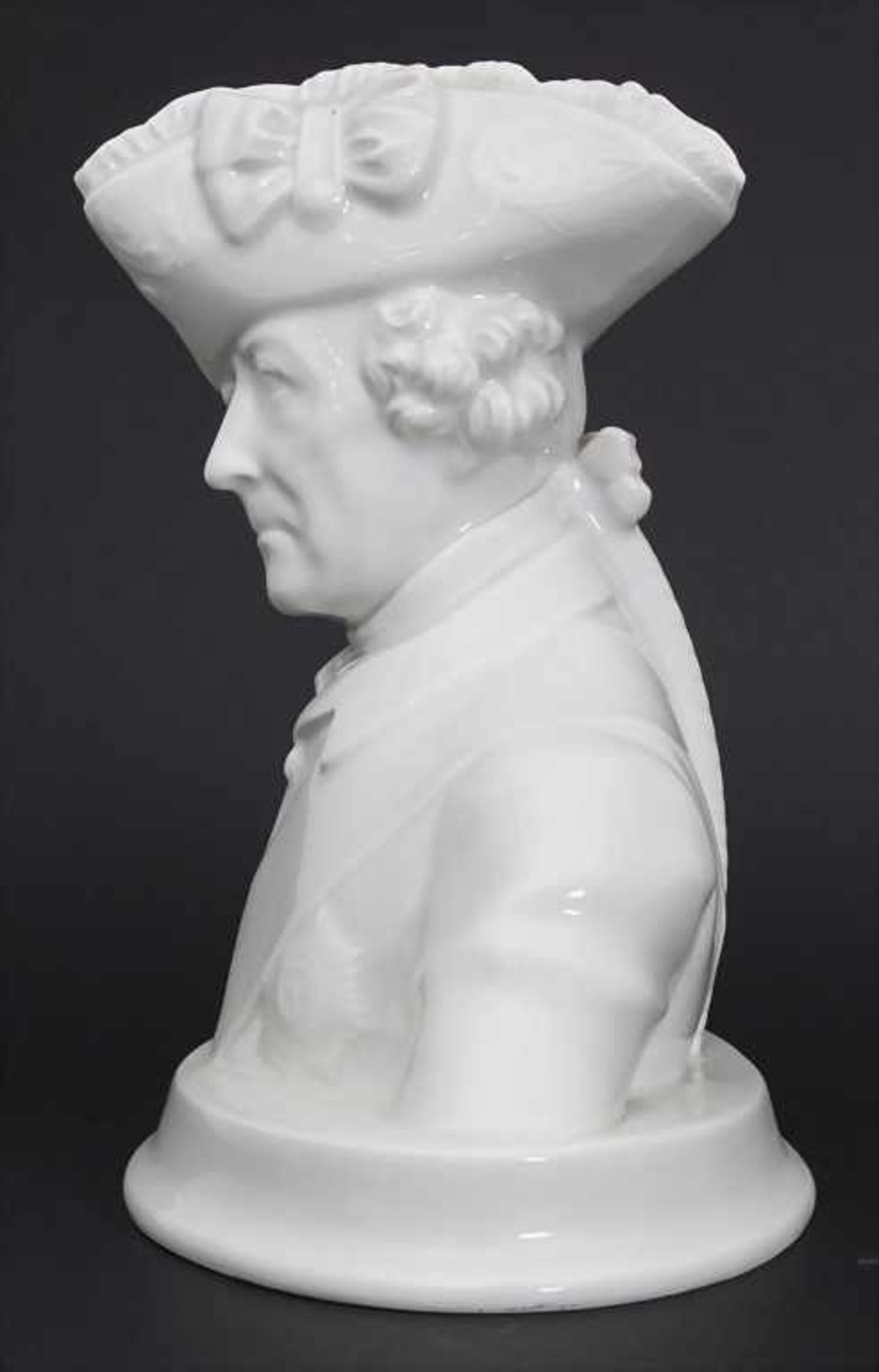 Büste 'Alter Fritz' / A bust of 'The old Fritz', Altwasser, Carl Tielsch, 20. Jh.Material: - Bild 2 aus 9