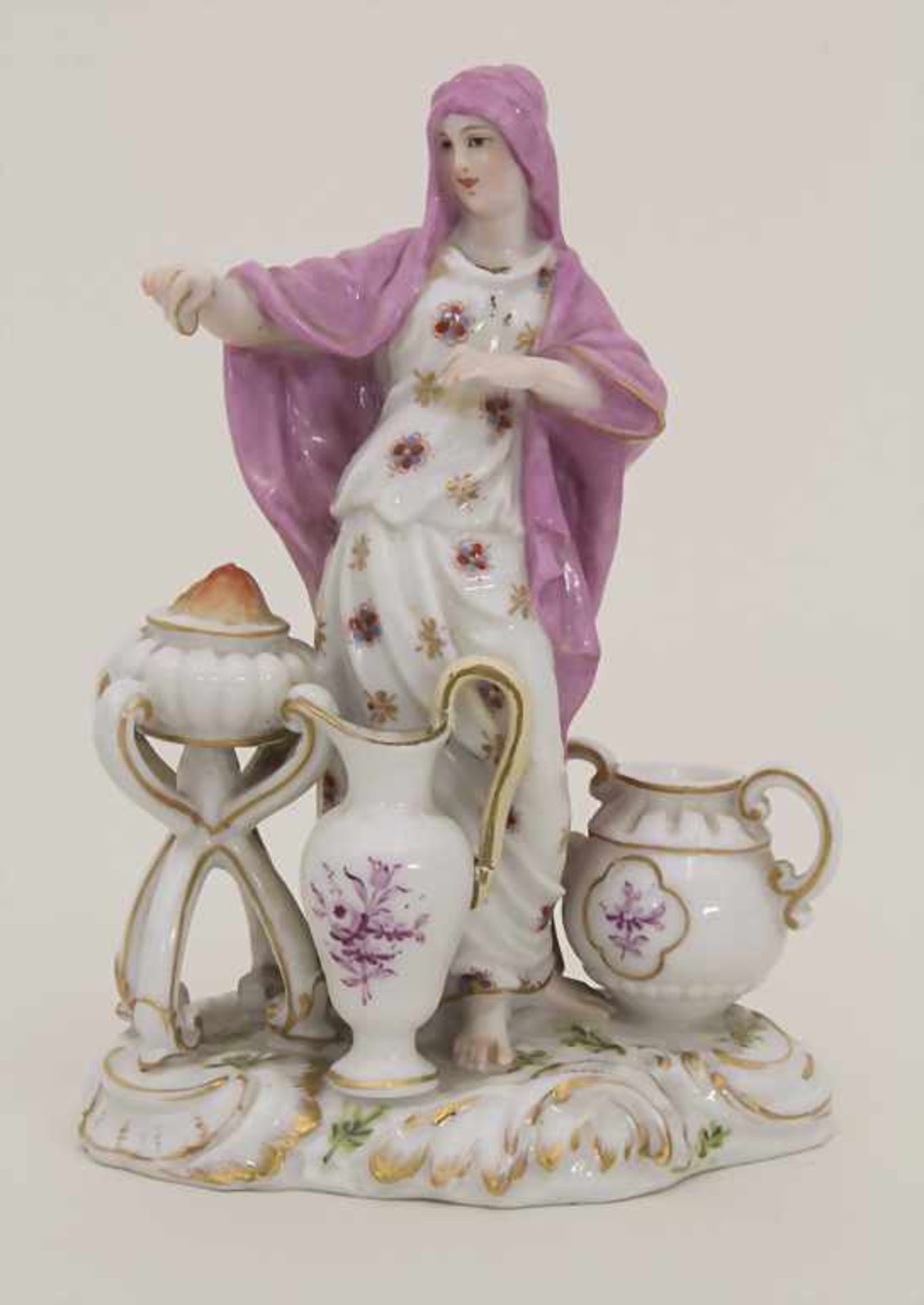 Allegorische Figur 'Der Winter' / An allegorical figure 'Winter', nach Meissen, 19. Jh.Material: