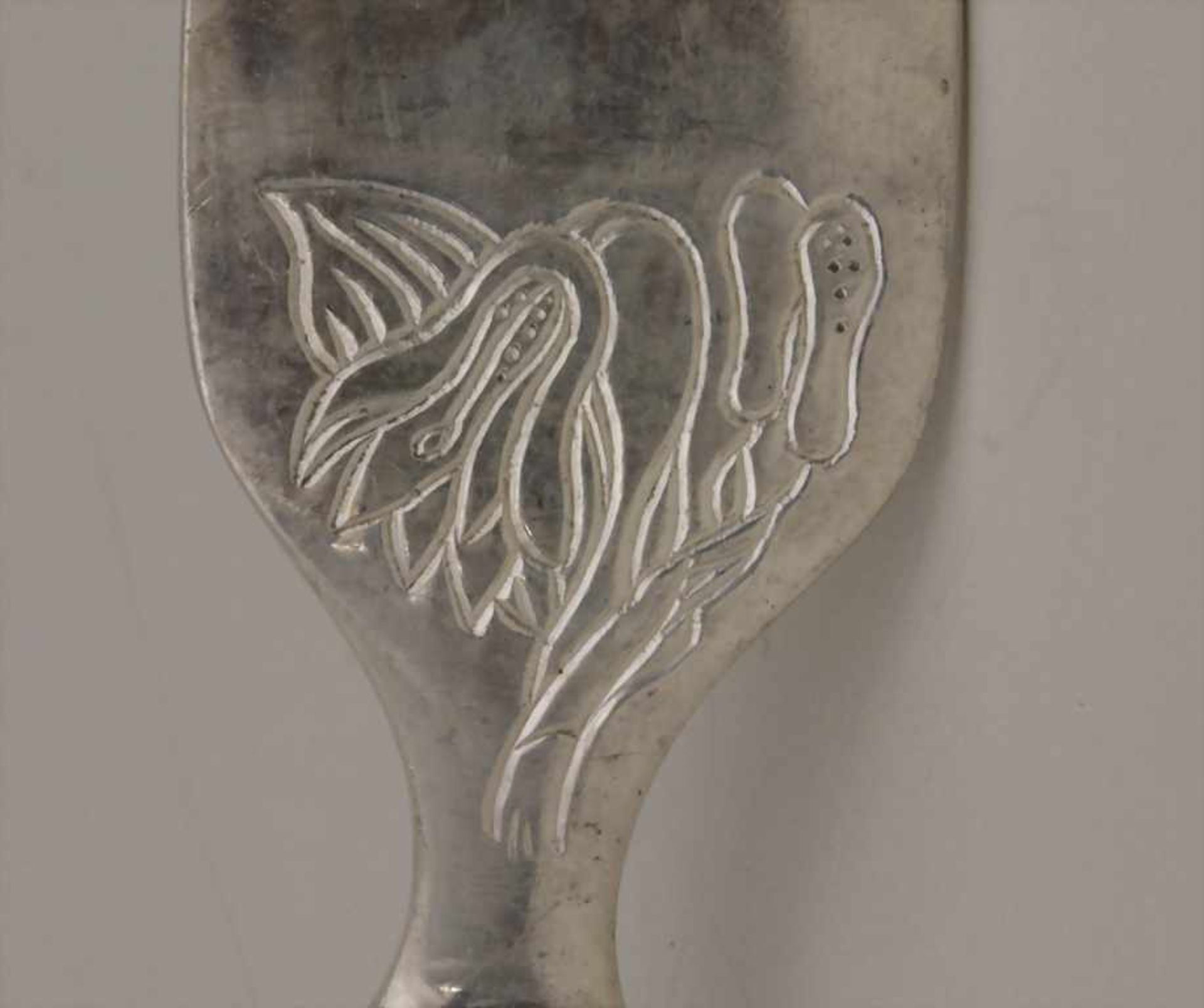 Zusatzteile / Additional silver cutlery, Robbe & Berking, Flensburg, 20. Jh.Set bestehend aus: 6 - Image 4 of 9