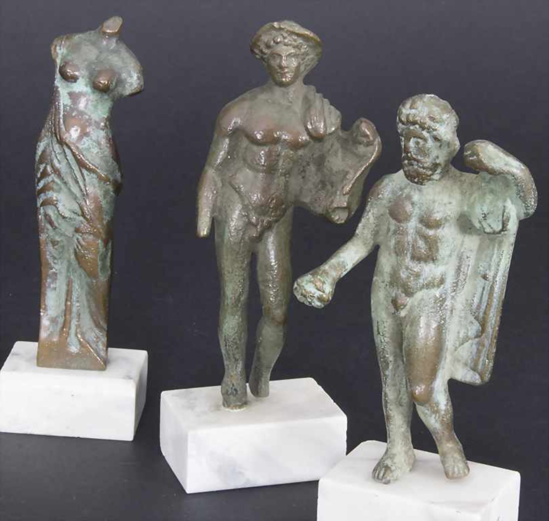 Konvolut 6 Museumsrepliken antiker Skulpturen / A set of 6 museum replicas of antique - Bild 2 aus 3