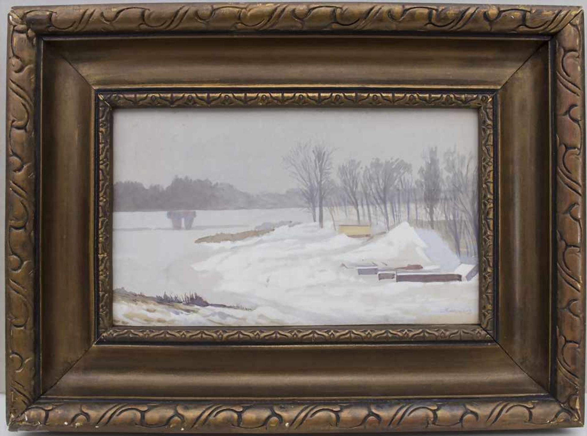 Stepan Fedorovic Kolesnikoff (1879-1955), 'Winterlandschaft' / 'A winter landscape'Technik: - Bild 2 aus 4
