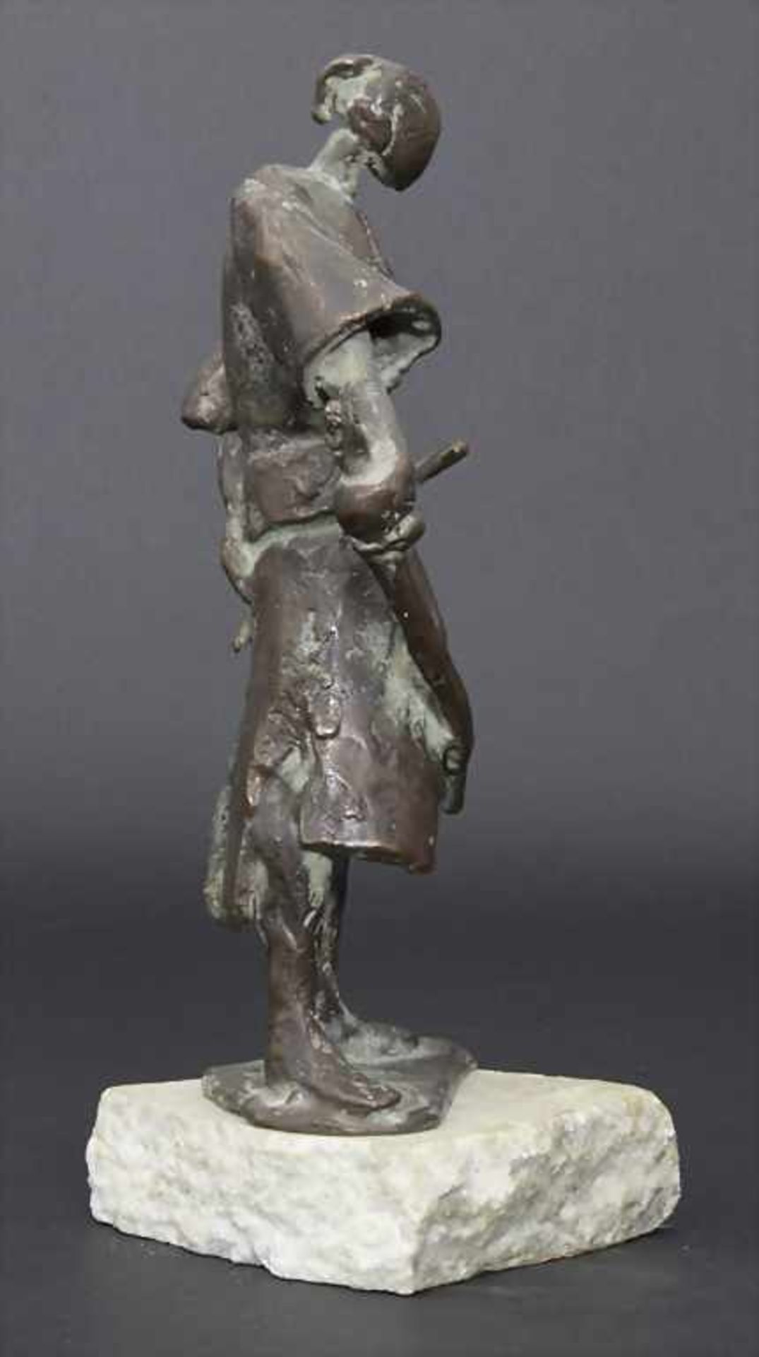 Henryk Bakalarczyk (20.-21. Jh.) (Zuschreibung / Attributed), Bronzefigur 'Samurai' / A bronze - Bild 4 aus 5