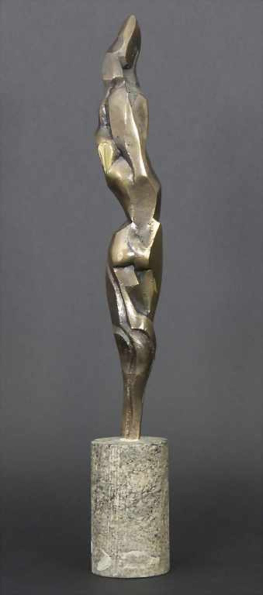 Bronzefigur, weiblicher Akt 'Feuertänzerin' / A bronze figure, female nude 'Fire dancer'Technik: - Image 3 of 6