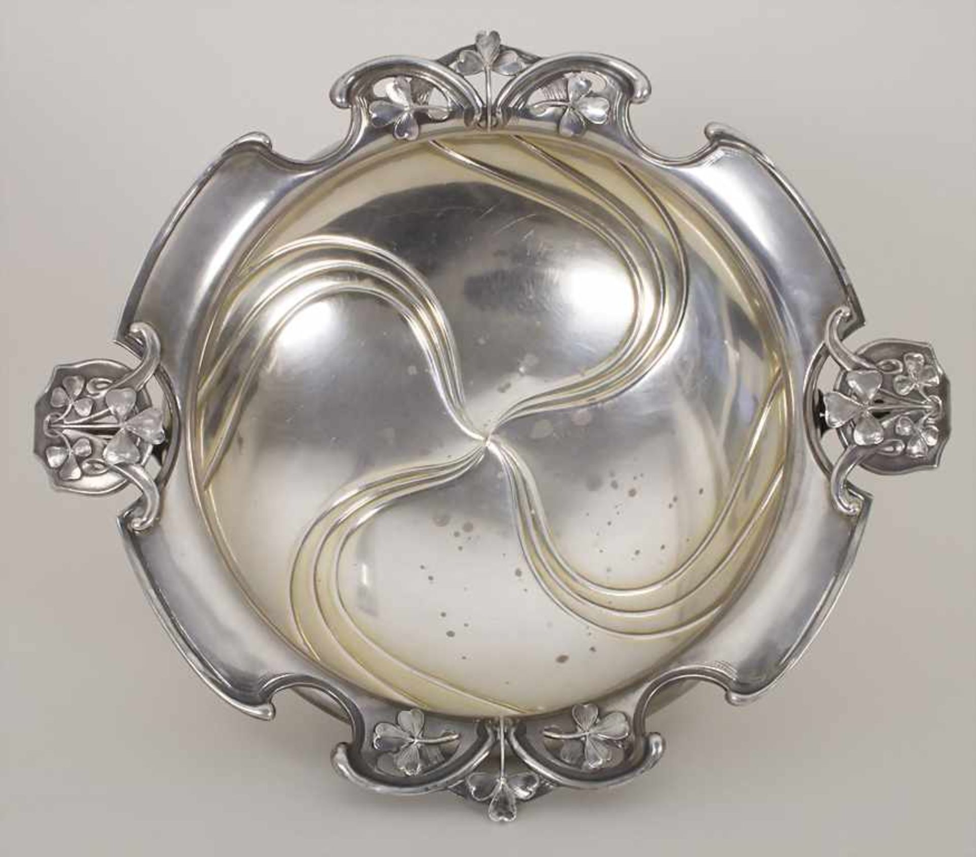 Jugendstil Obstschale / An Art Nouveau silver fruit bowl, Paris, um 1900Material: 950er Silber, - Image 5 of 10