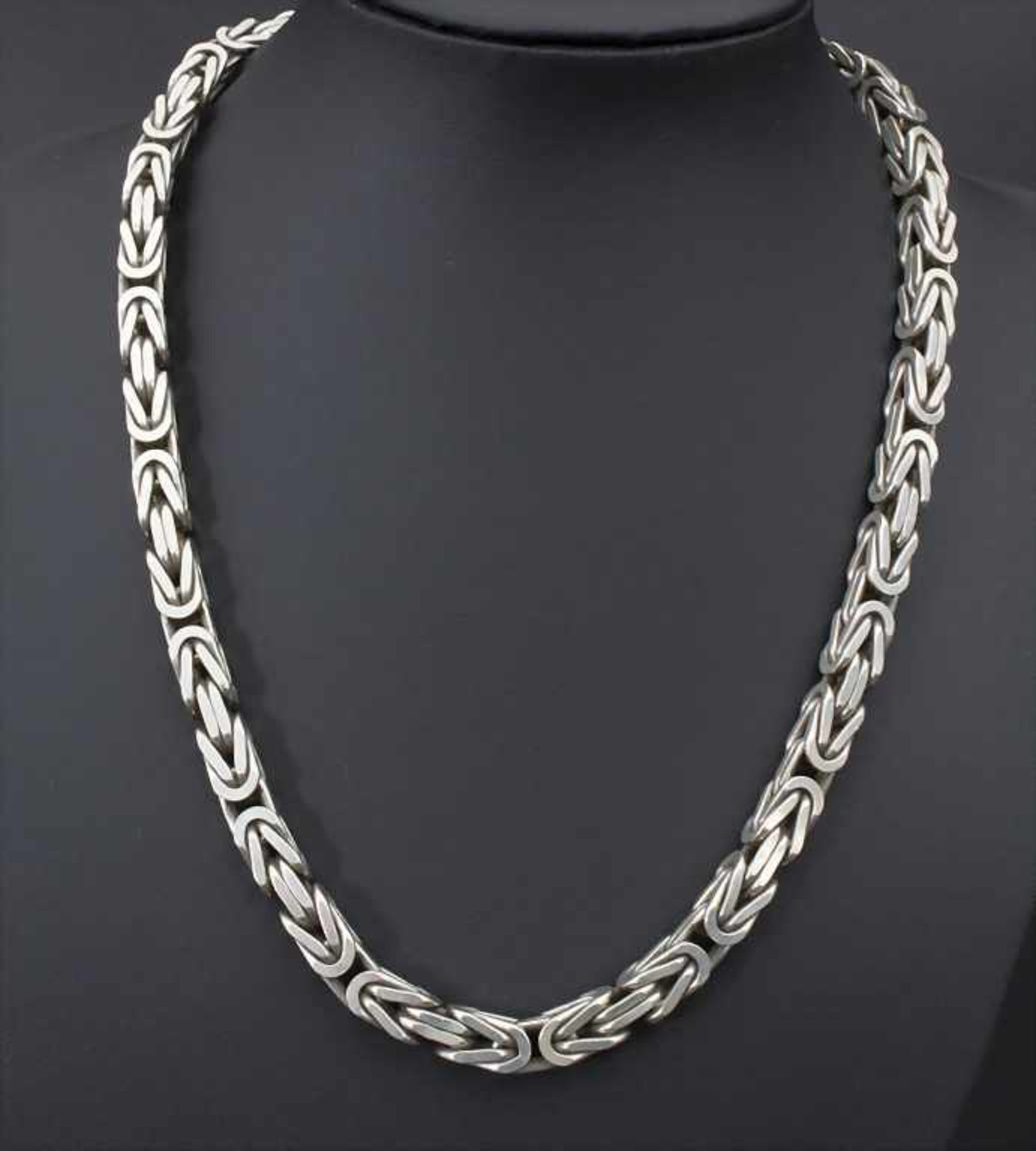 Königskette in Silber / A necklace in sterlingMaterial: Sterling Silber 925/000,Länge: 60 cm,