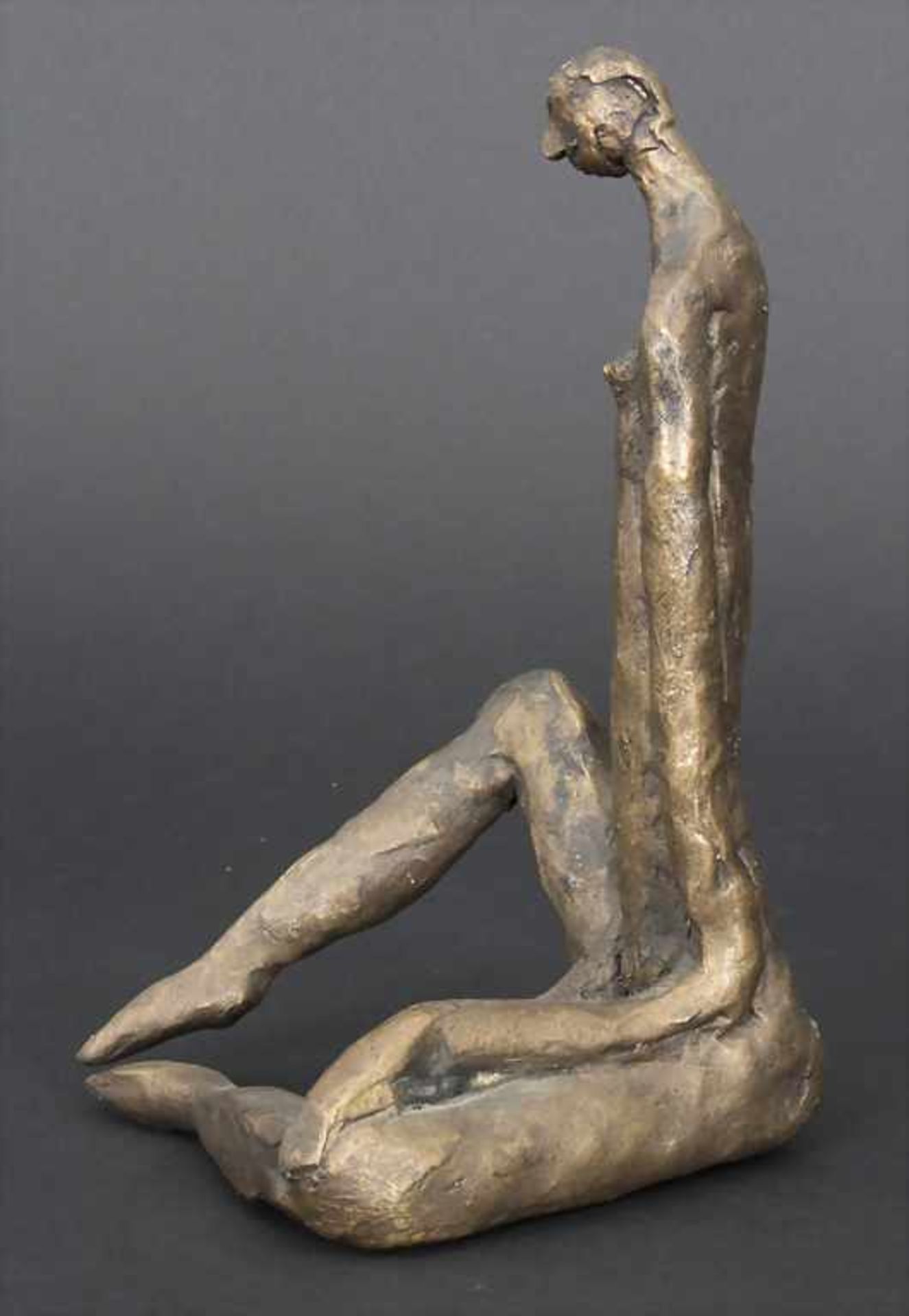 Künstler des 20. Jh. (wohl Bulgarien), 'Sitzender männlicher Akt' / 'A sitting male nude'Technik: - Image 2 of 5