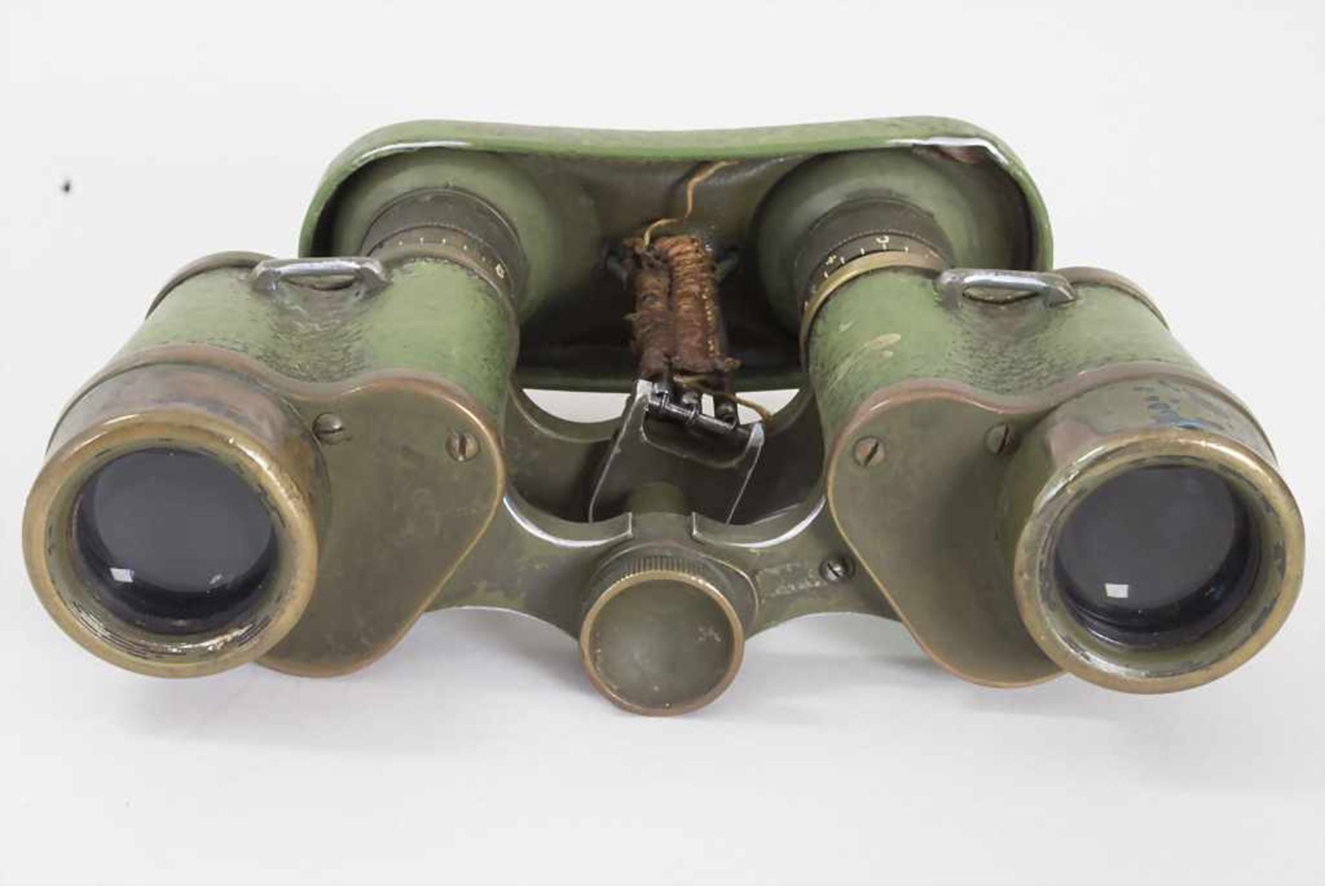 Fernglas WK II / Binoculars WW II, Carl Zeiss, JenaMaterial: Fernglas mit militärischer Lackierung - Bild 4 aus 4