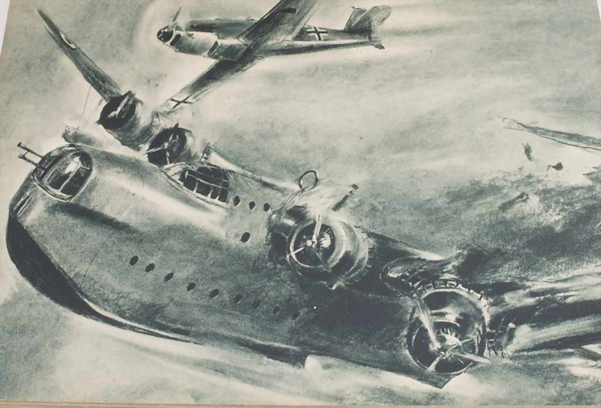 Luftwaffen-Kalender 'Der Adler' / Air Force Calendar, Drittes ReichMaterial: 2 bebilderte - Bild 7 aus 10
