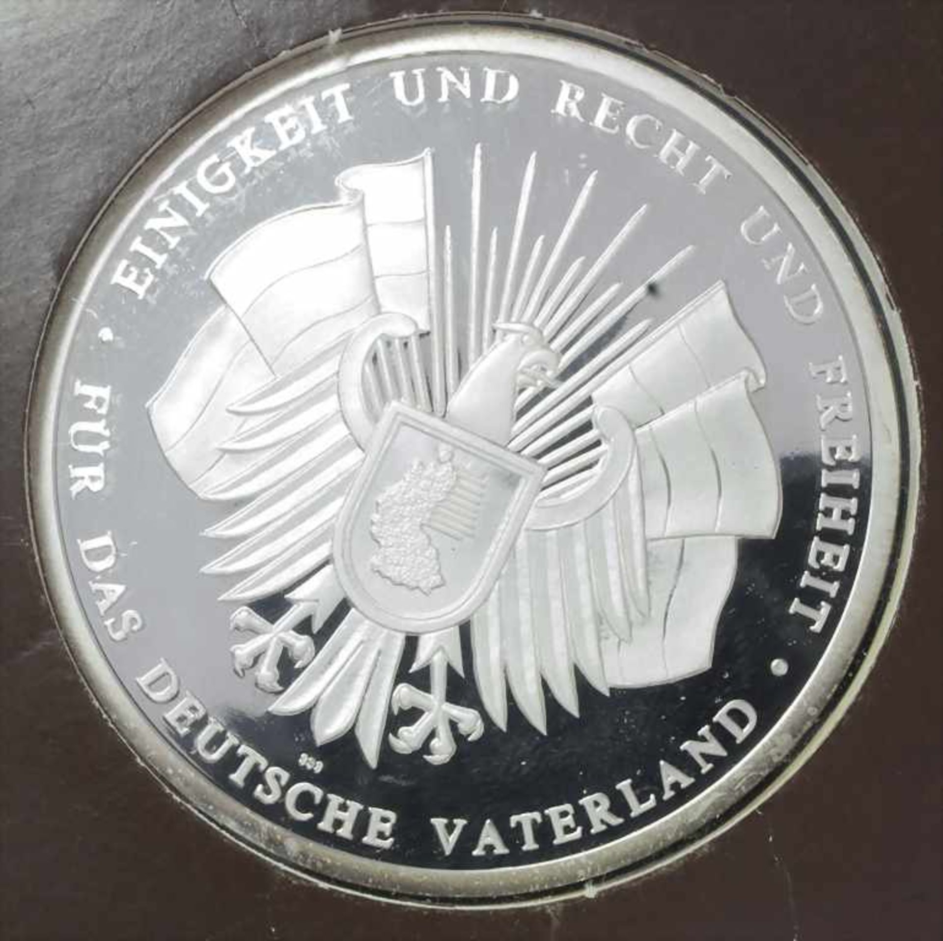 Gold- und Silbermedaille 'Fall der Berliner Mauer' / Gold and silver medal 'Fall of the Berlin - Bild 4 aus 7