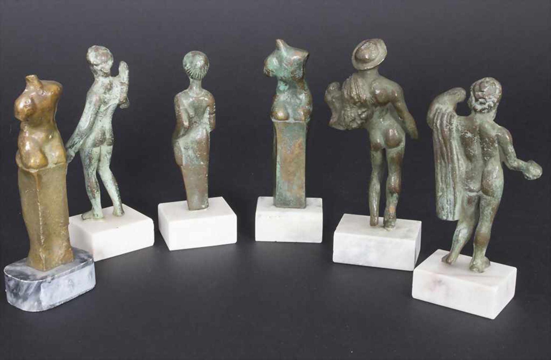 Konvolut 6 Museumsrepliken antiker Skulpturen / A set of 6 museum replicas of antique - Image 3 of 3