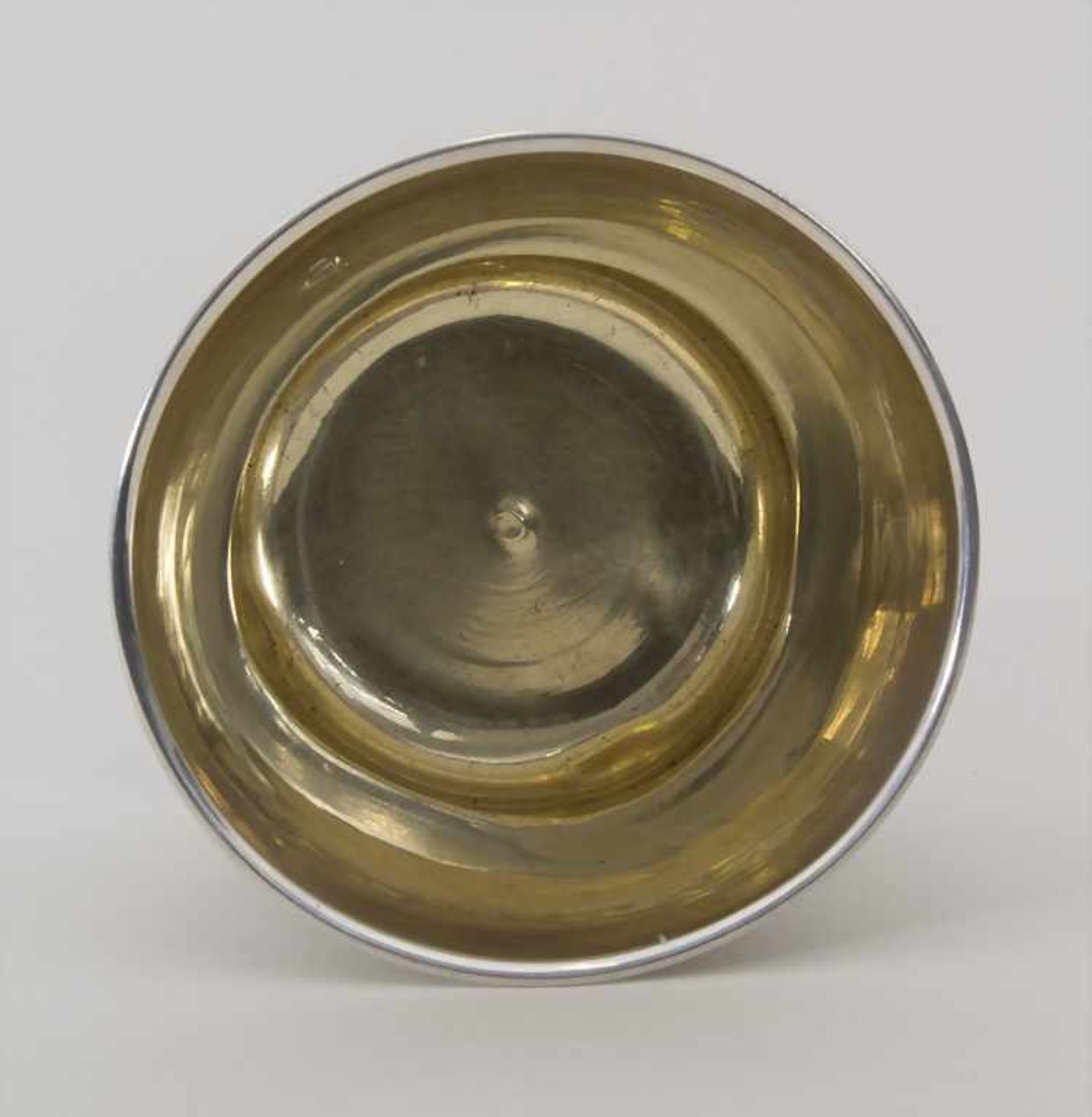 Becher / A silver beaker, Emile Puiforcat, Paris, um 1880Material: 950er Silber, innen vergoldet, - Image 4 of 8