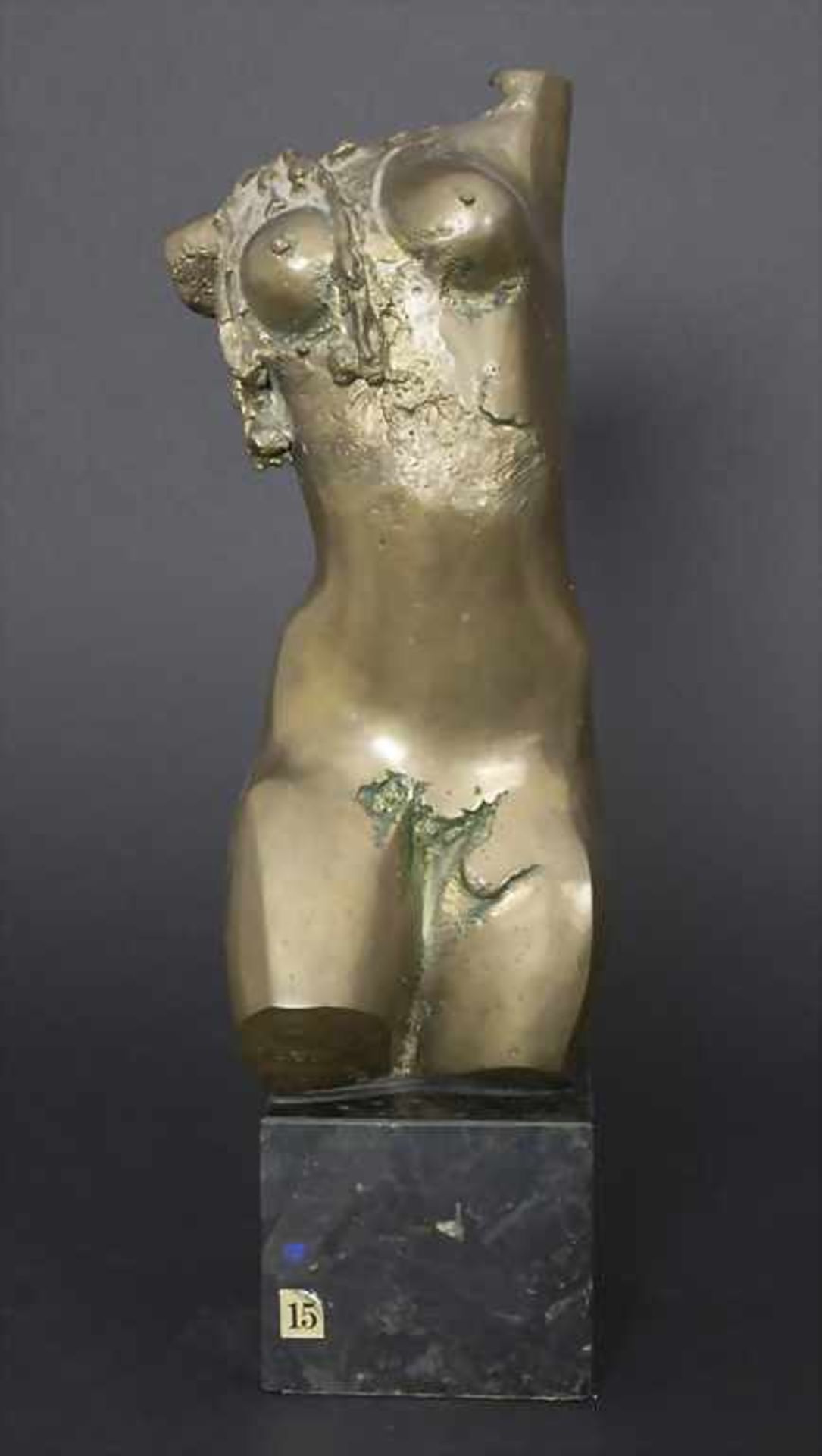 Dako Dakov (*1923), 'Weiblicher Akt' / 'A female nude'Technik: Bronze patiniert, auf Steinsockel