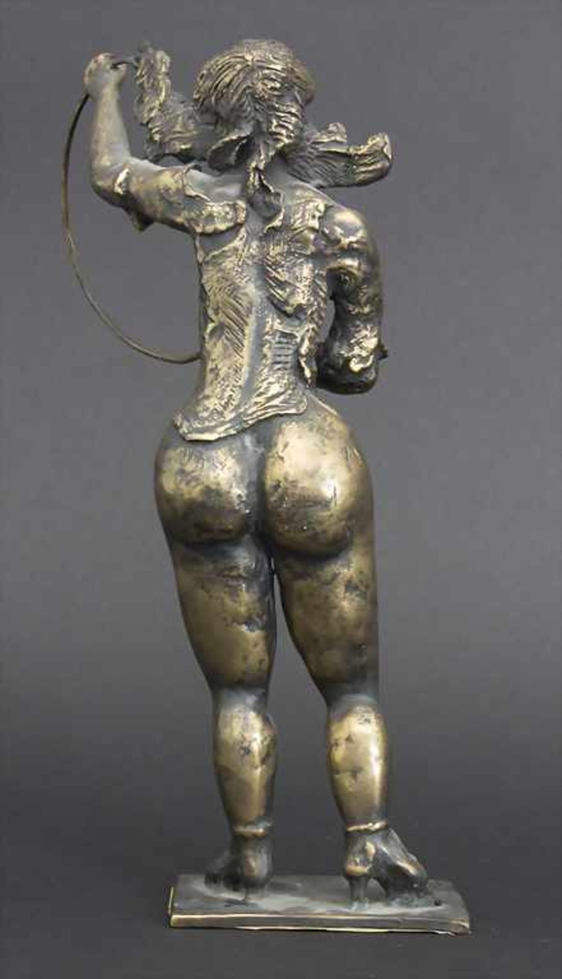 Bele Bachem (1916-2005), 'Akrobatin mit Reif' / 'An acrobat girl with hoop'Technik: Bronze, - Image 3 of 6