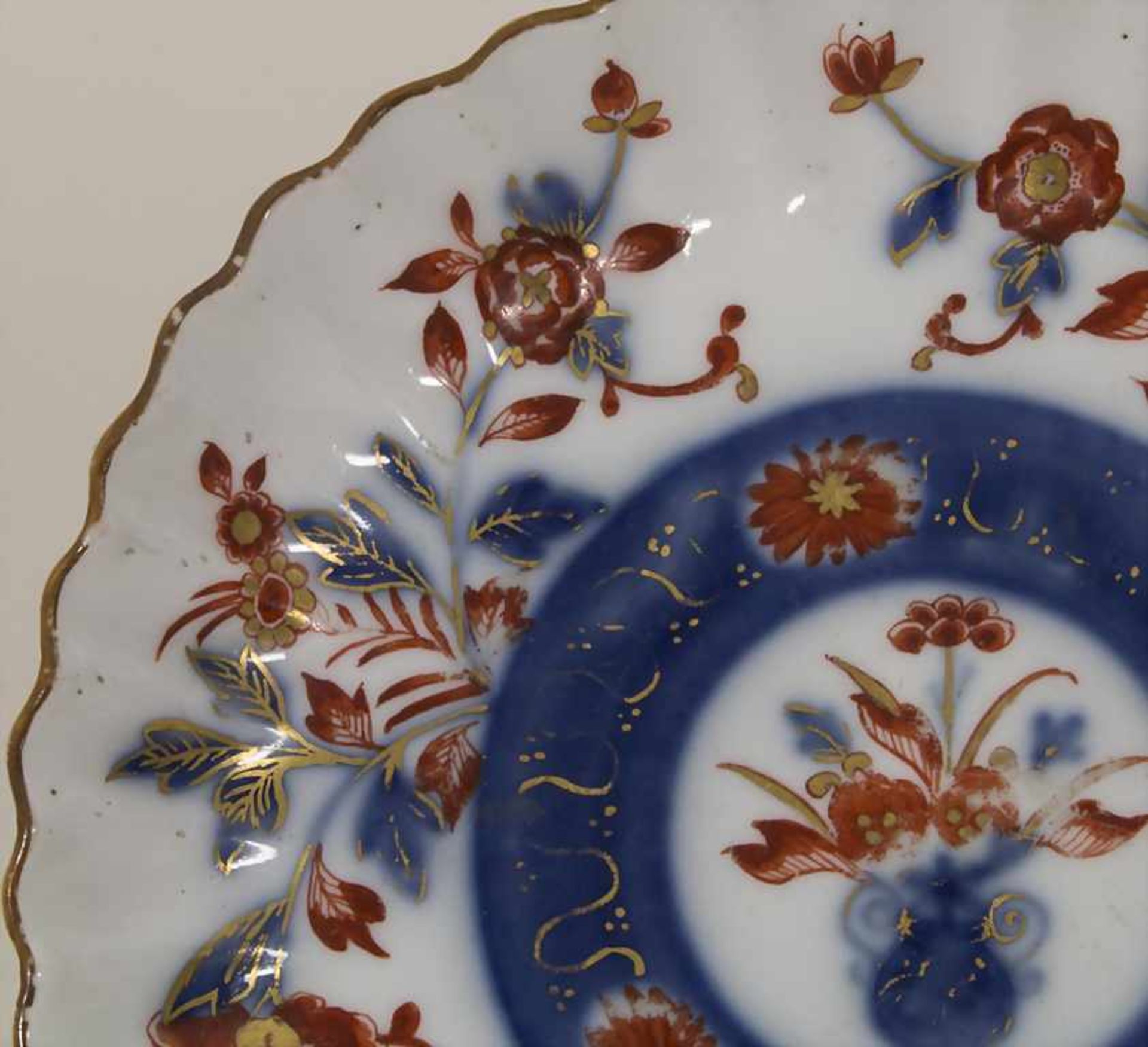 Koppchen mit Unterschale / A cup and saucer, Meissen, um 1735Material: Porzellan, polychrom - Bild 5 aus 12