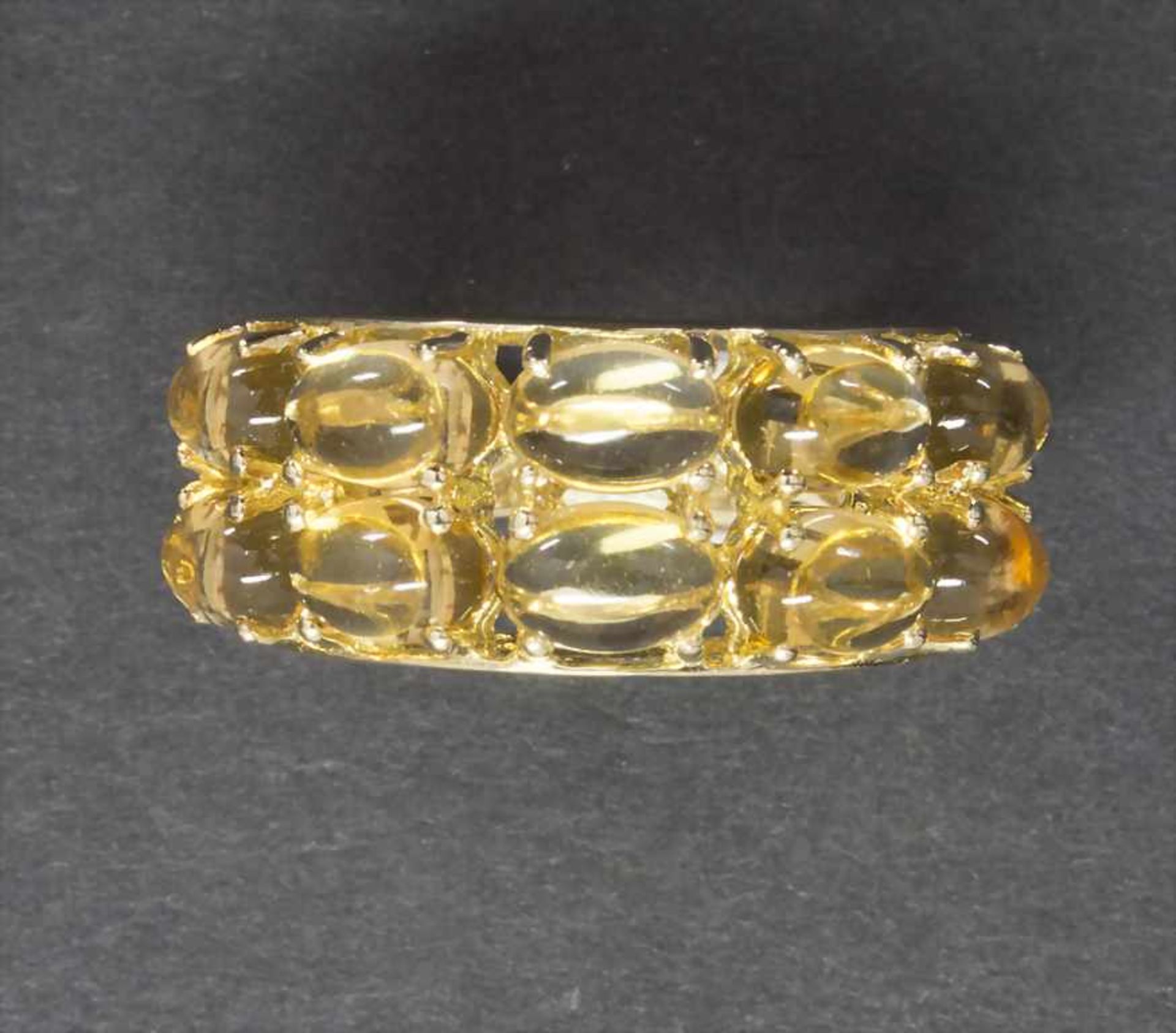 Damenring mit Citrin / A ladies ring with citrine