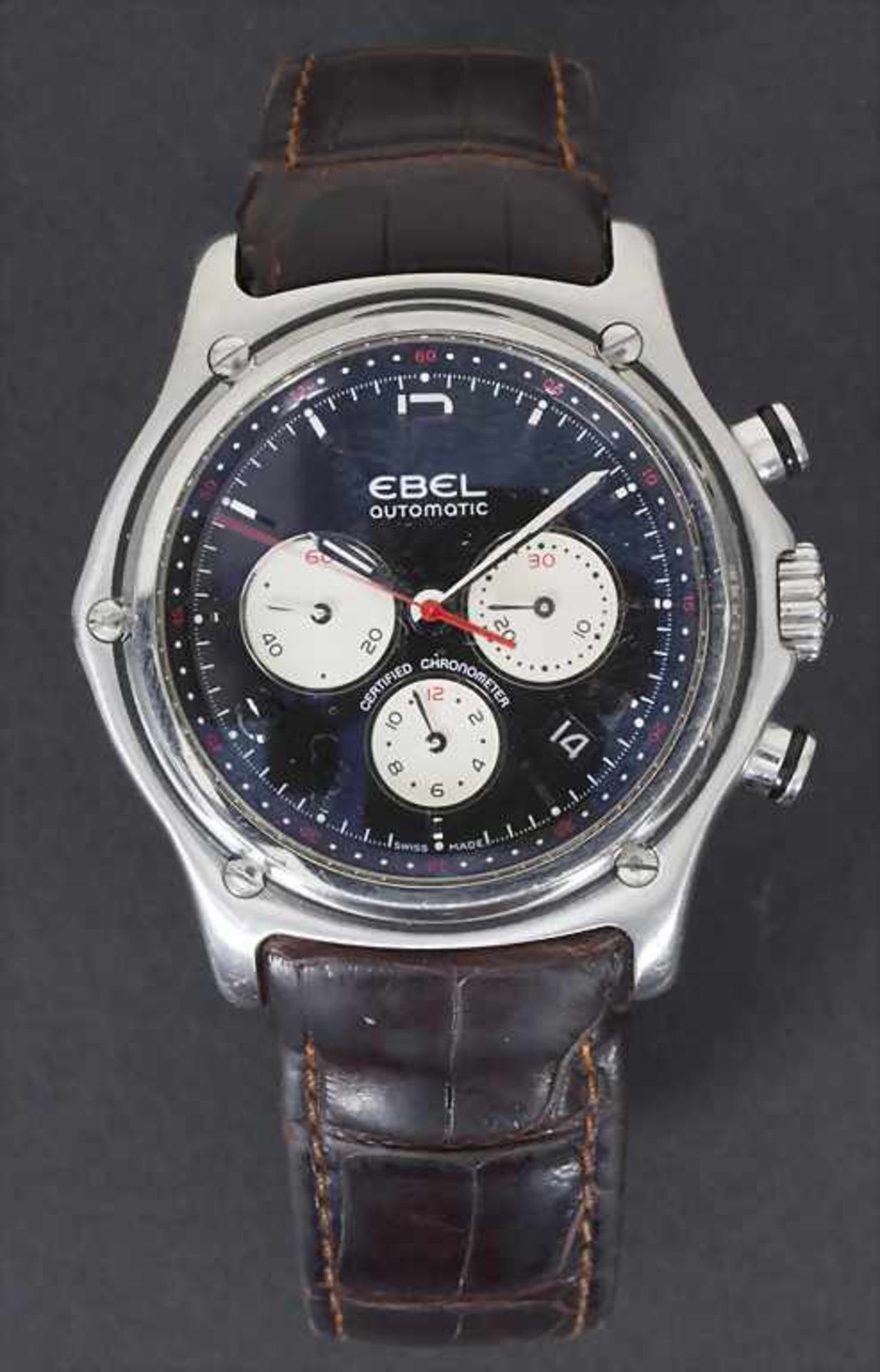 Ebel Automatic Chronograph, Mod. 1911, Schweiz um 2010 - Image 2 of 3