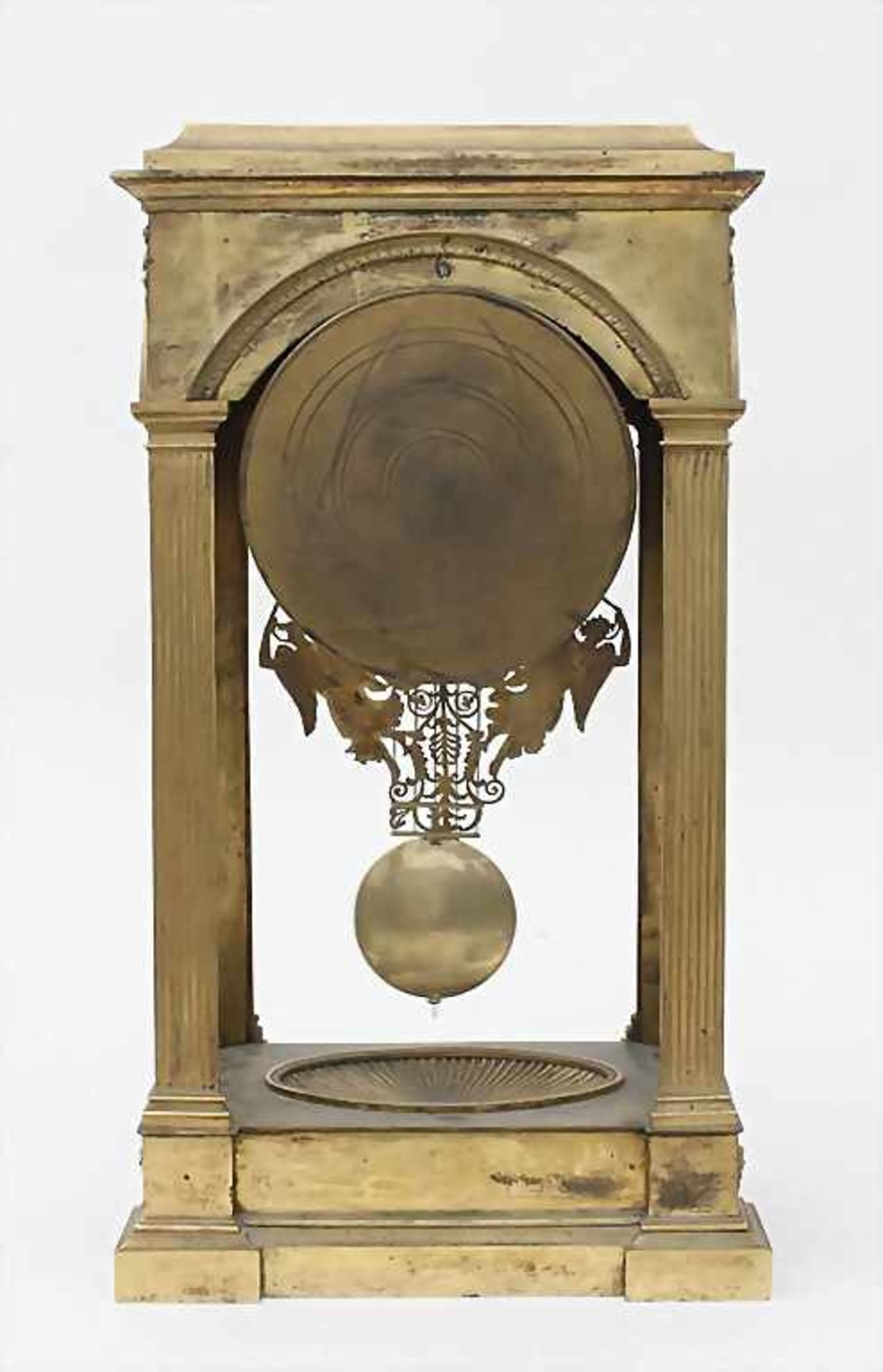 Pendule, Époque Restauration, Deschamps, Paris, 1. Hälfte 19. Jh.<b - Image 4 of 5