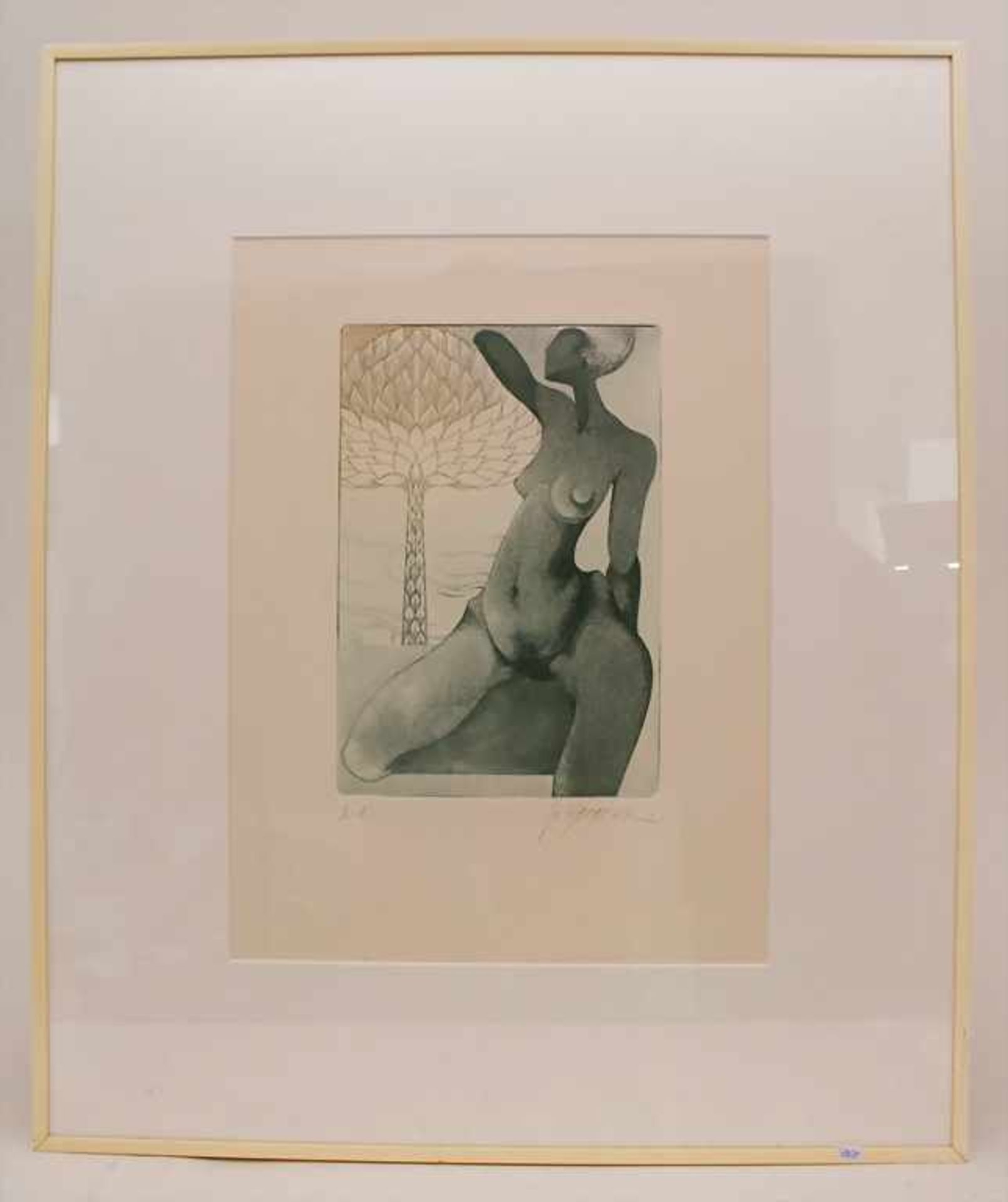 Joachim Lothar Gartner (*1945), 'Weiblicher Akt' / 'A female nude' - Image 2 of 3