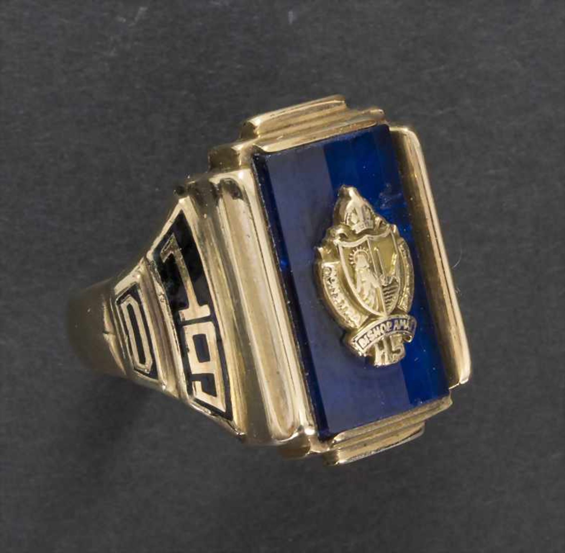 College Ring 'Bishop Amat Memorial High School, La Puente, California', 1966 - Image 2 of 3