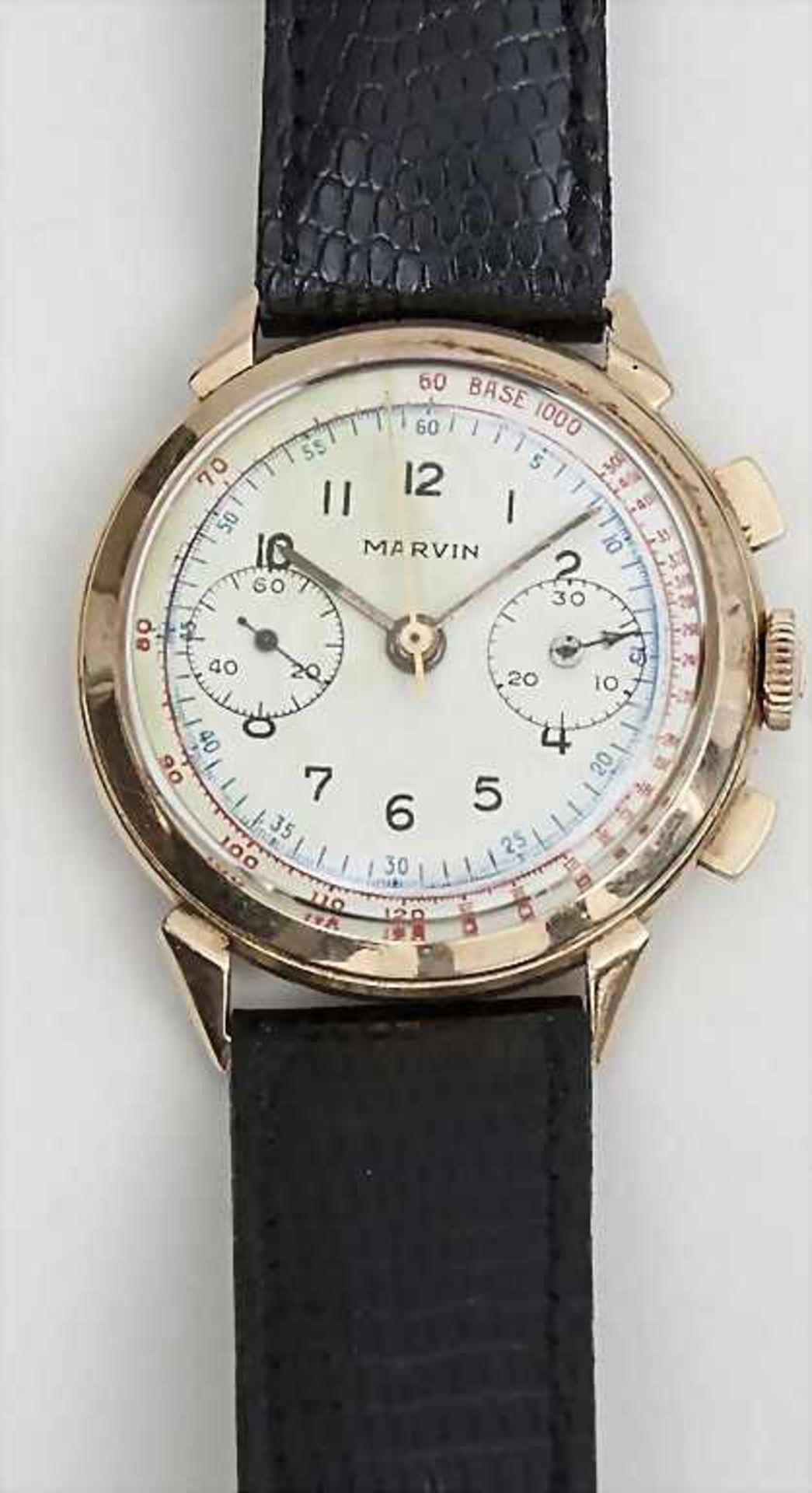 Herrenarmbanduhr / Wrist Watch, Marvin Watch & Co., Swiss, ca. 1950