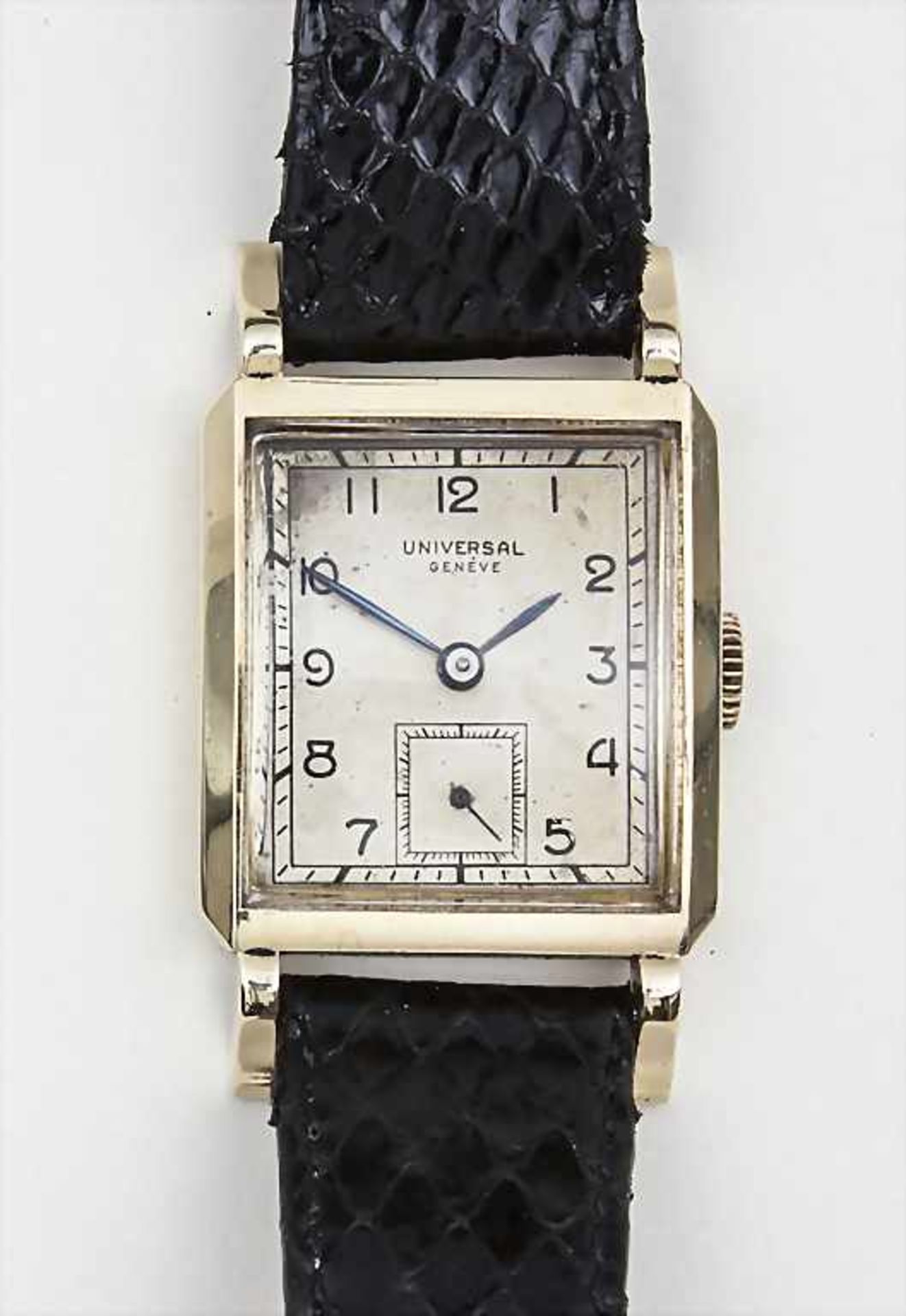 HAU/ Wristwatch, Universal Geneve, ca. 1950